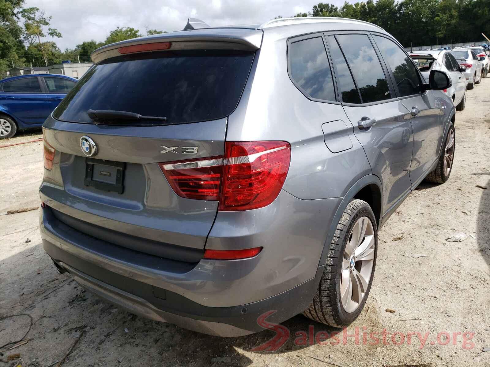 5UXWX9C55G0D71507 2016 BMW X3