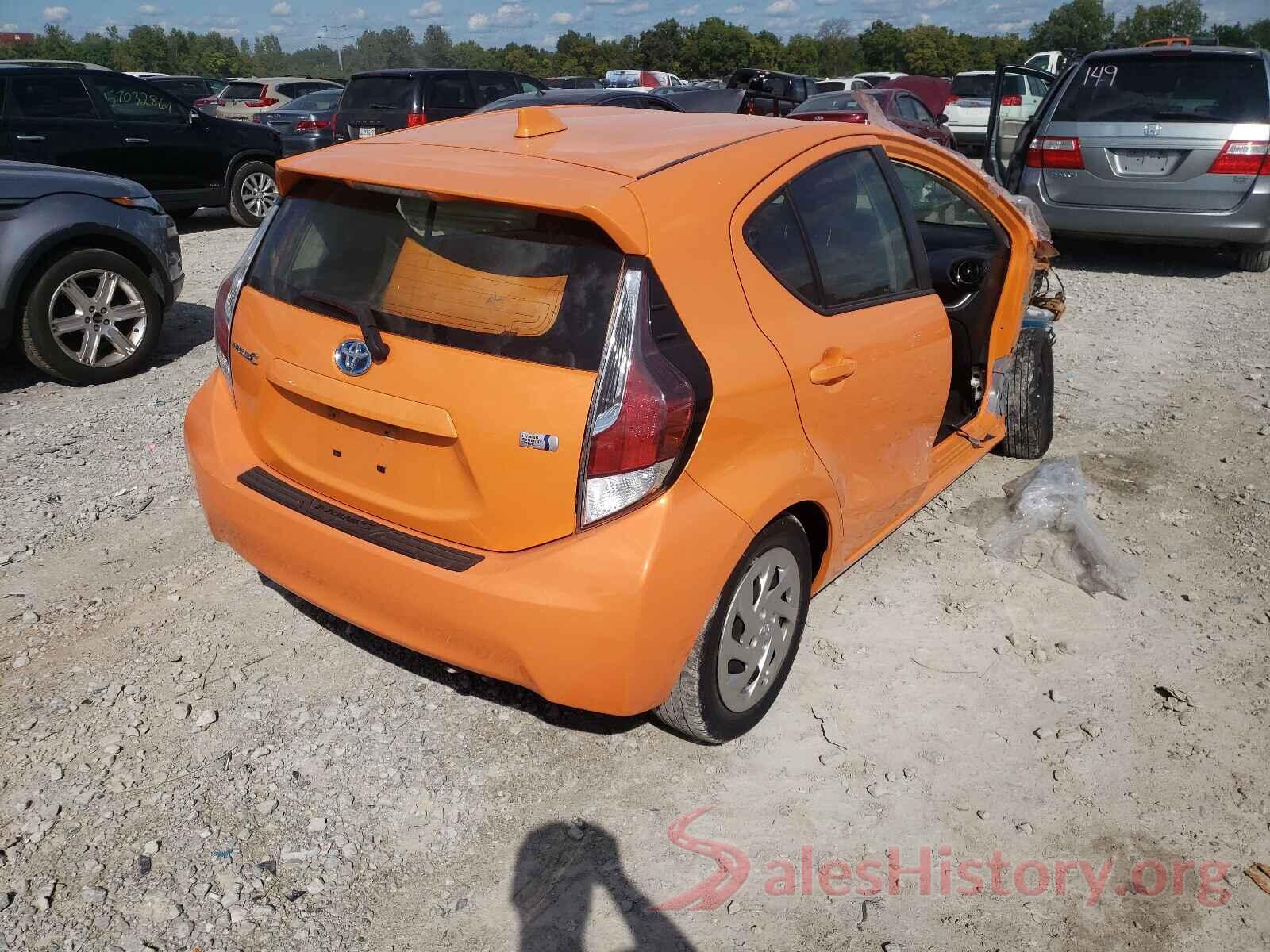 JTDKDTB3XG1119619 2016 TOYOTA PRIUS