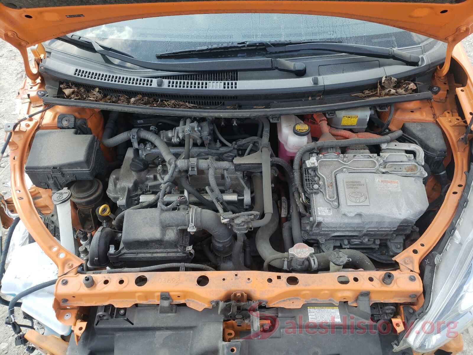 JTDKDTB3XG1119619 2016 TOYOTA PRIUS