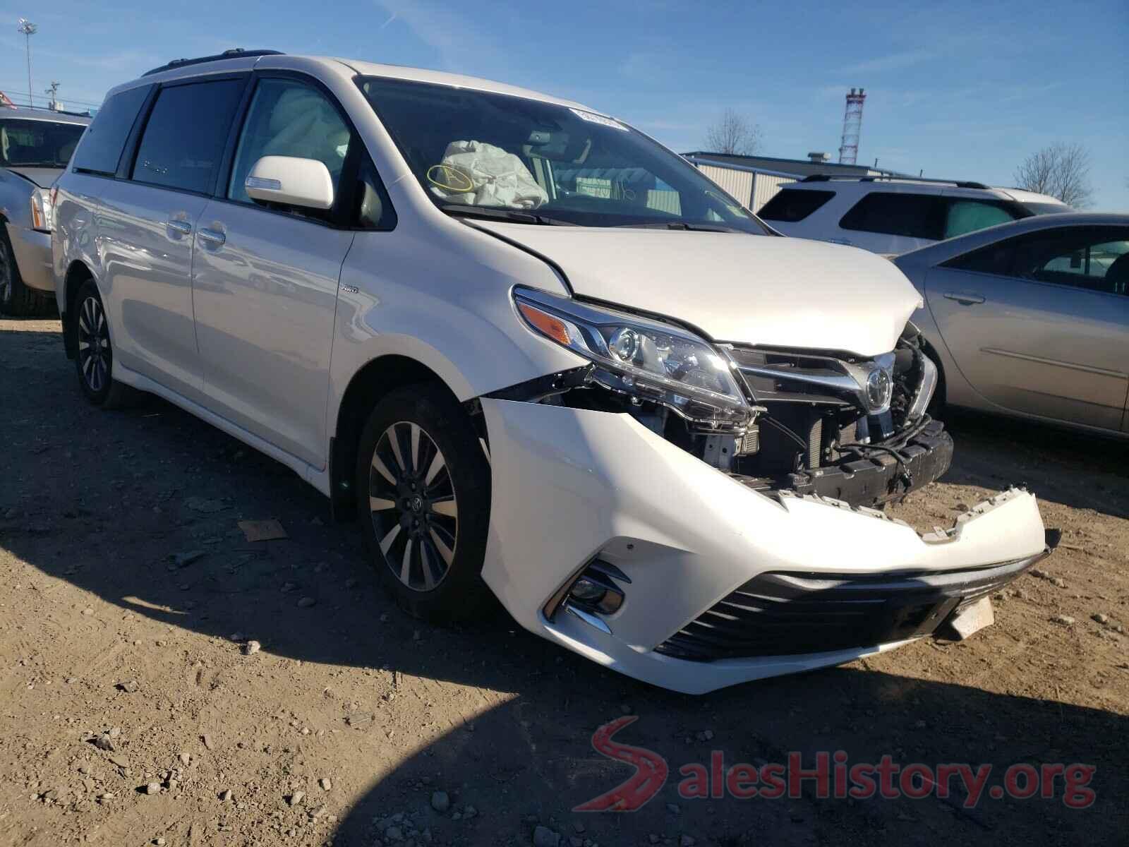 5TDDZ3DC1KS218252 2019 TOYOTA SIENNA