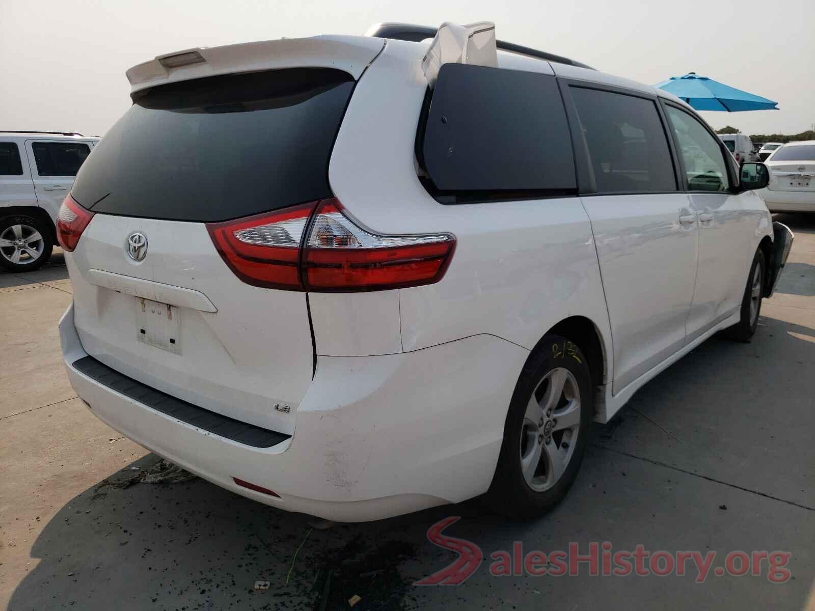 5TDKZ3DC7JS963528 2018 TOYOTA SIENNA