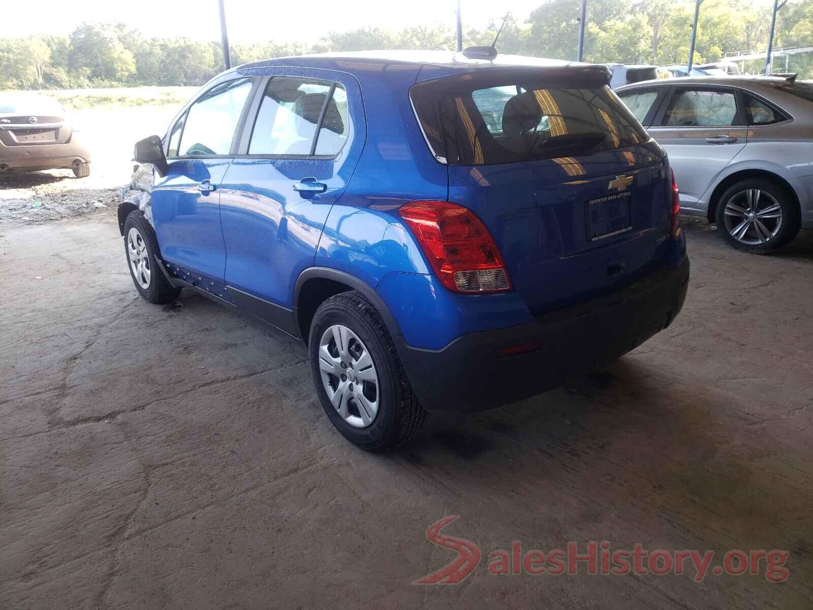 KL7CJKSB6GB666585 2016 CHEVROLET TRAX