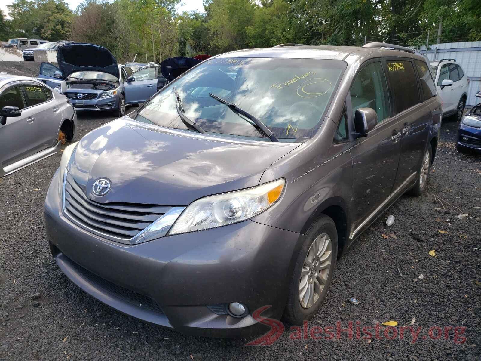 5TDYK3DC3DS280535 2013 TOYOTA SIENNA