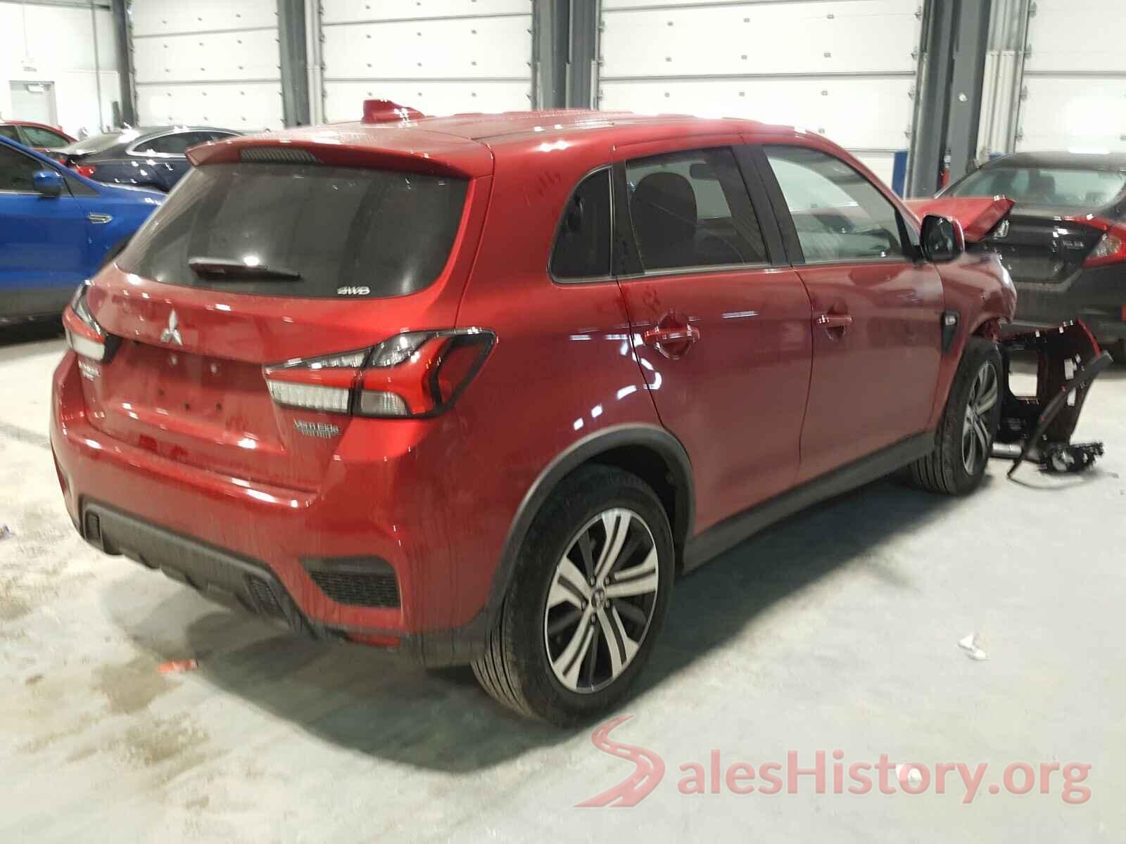 JA4AR3AU3LU030825 2020 MITSUBISHI OUTLANDER