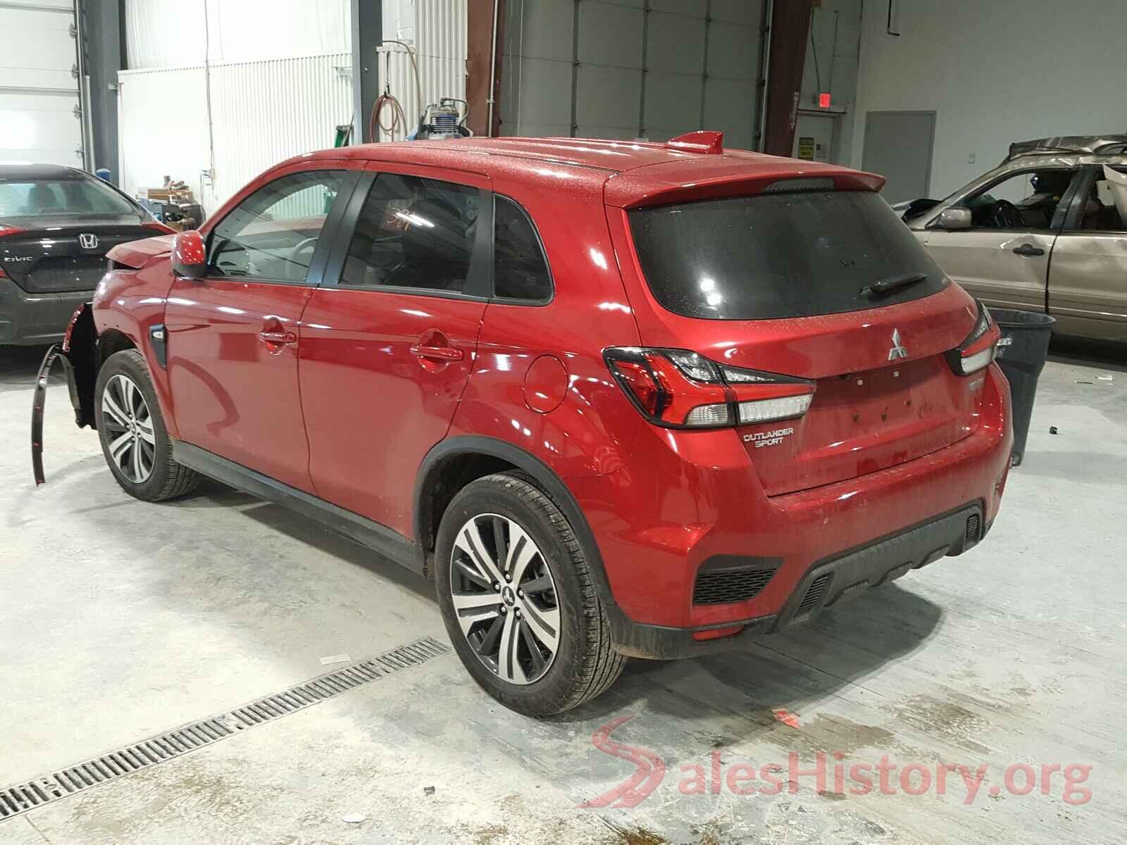 JA4AR3AU3LU030825 2020 MITSUBISHI OUTLANDER