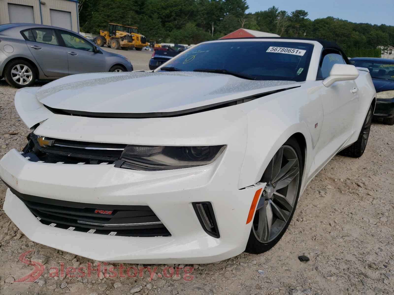 2016 CHEVROLET CAMARO VIN 1G1FB3DX0G0172030, front view