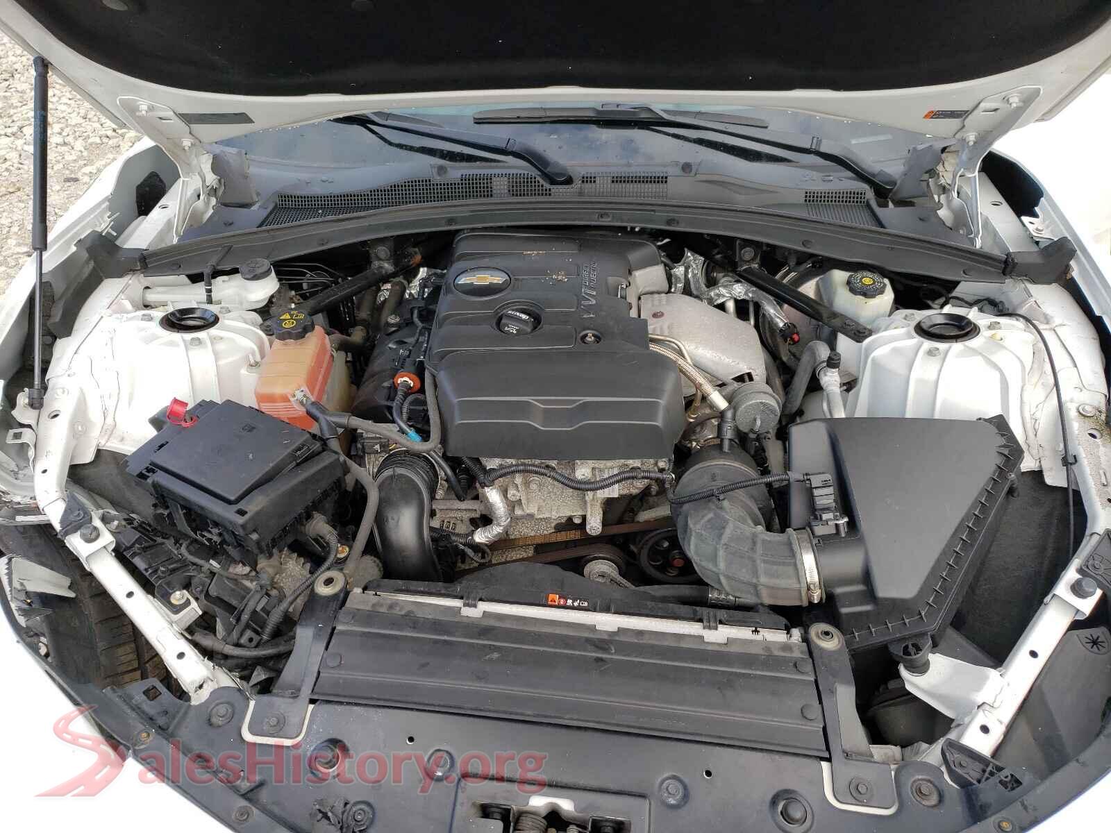 2016 CHEVROLET CAMARO VIN 1G1FB3DX0G0172030, engine bay