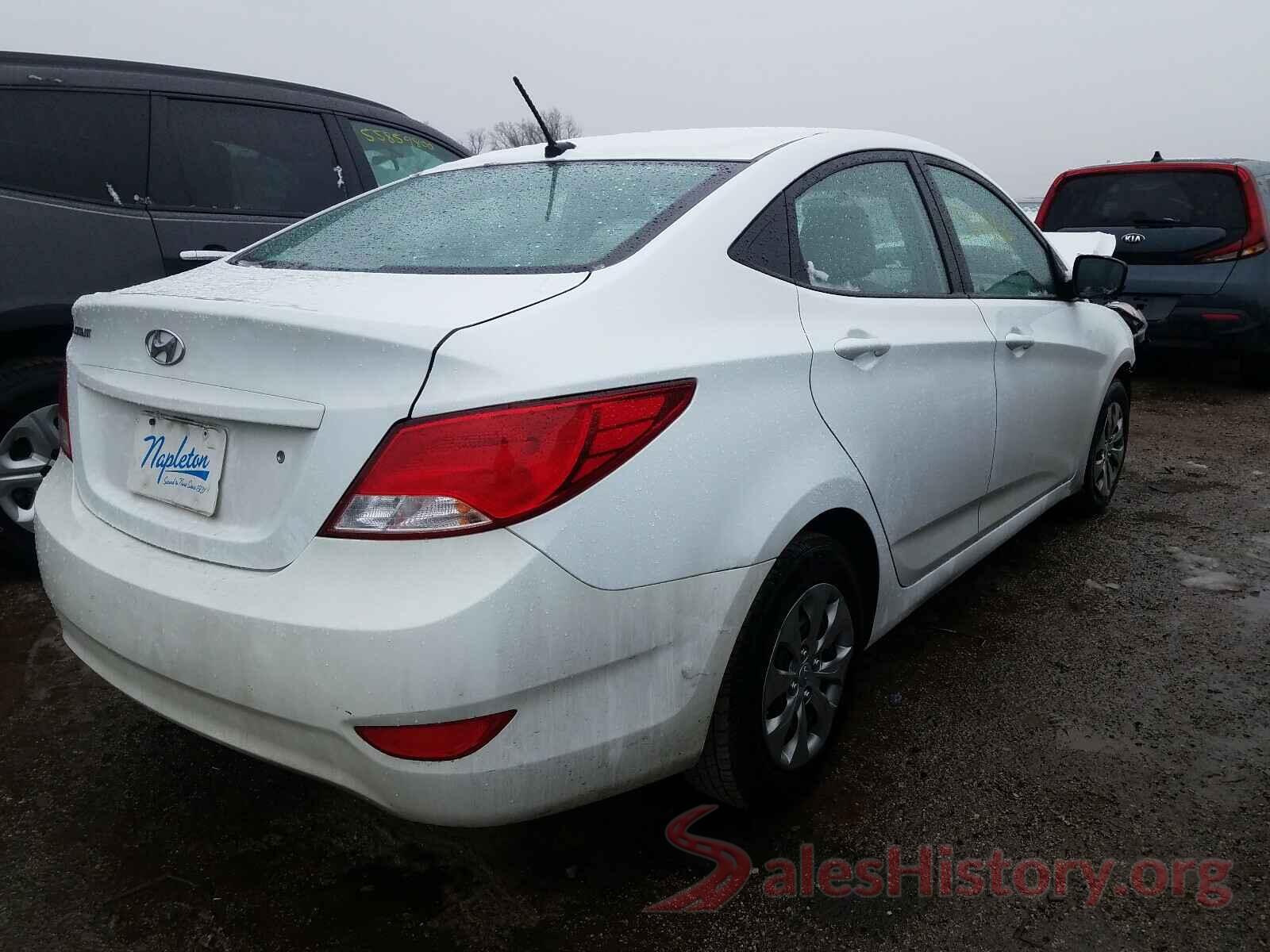 KMHCT4AE7HU219317 2017 HYUNDAI ACCENT