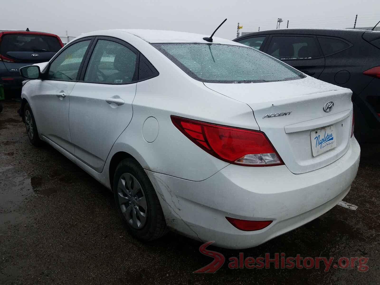 KMHCT4AE7HU219317 2017 HYUNDAI ACCENT