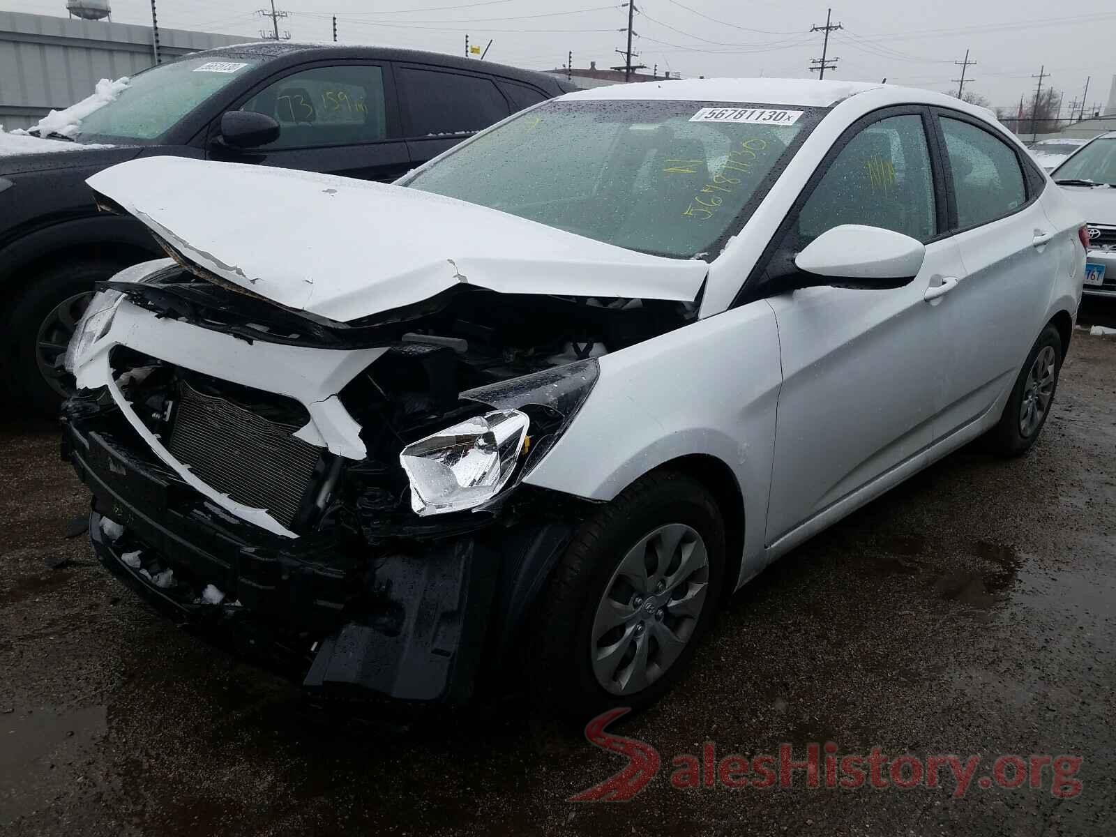 KMHCT4AE7HU219317 2017 HYUNDAI ACCENT