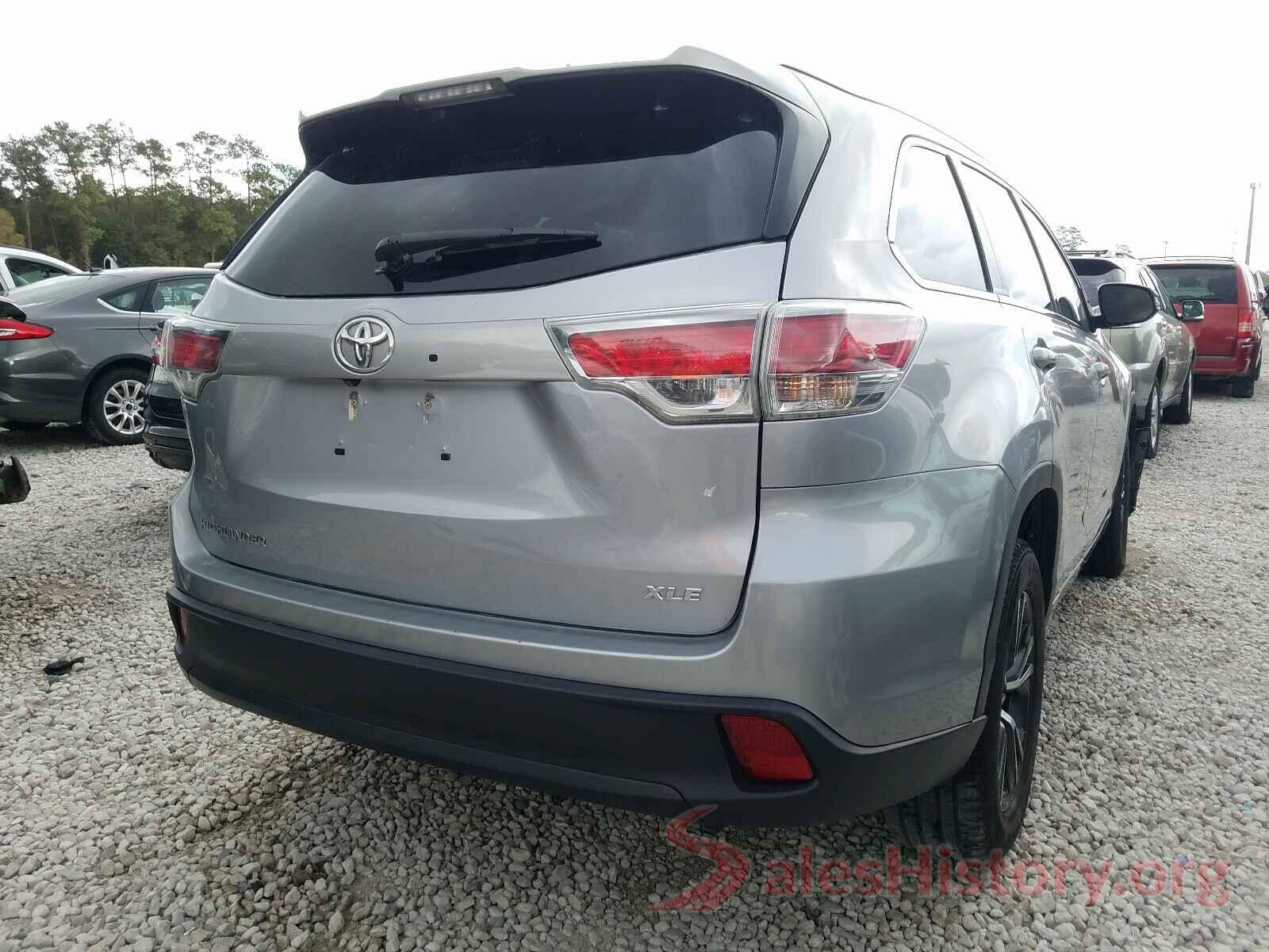 5TDKKRFH4GS126342 2016 TOYOTA HIGHLANDER