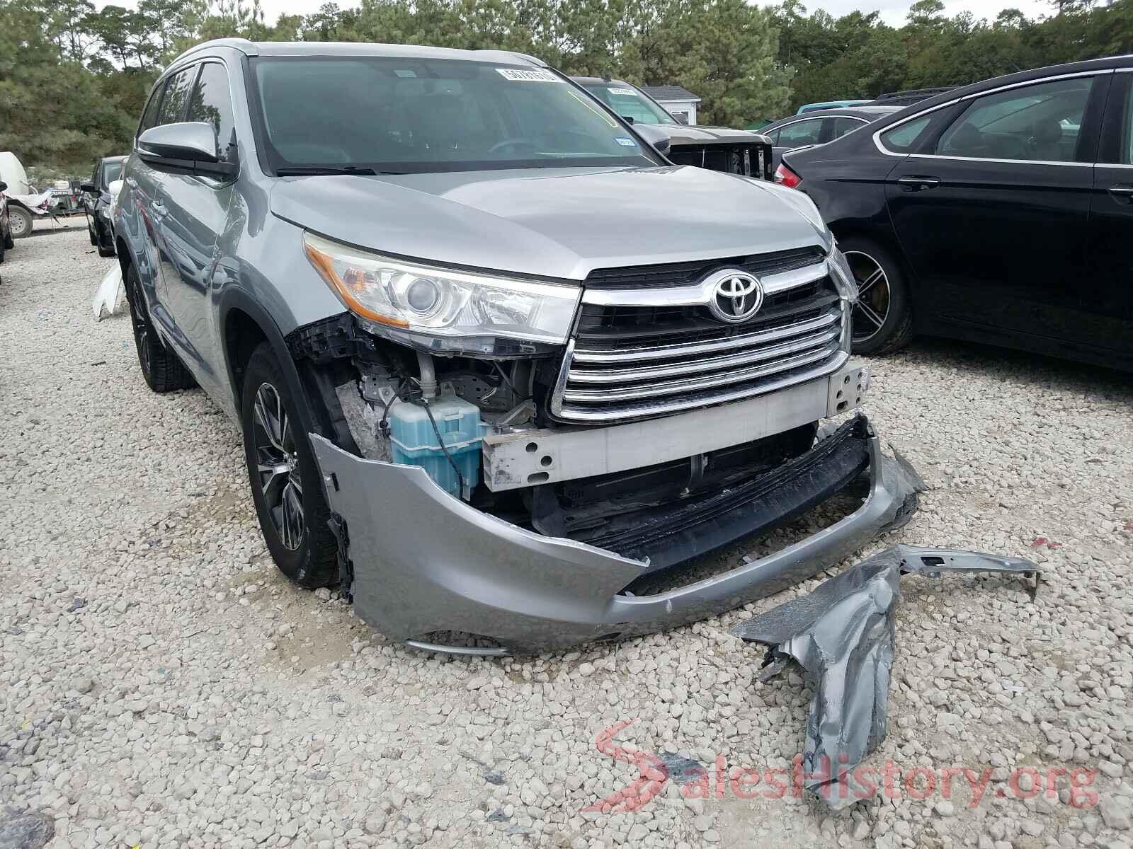 5TDKKRFH4GS126342 2016 TOYOTA HIGHLANDER