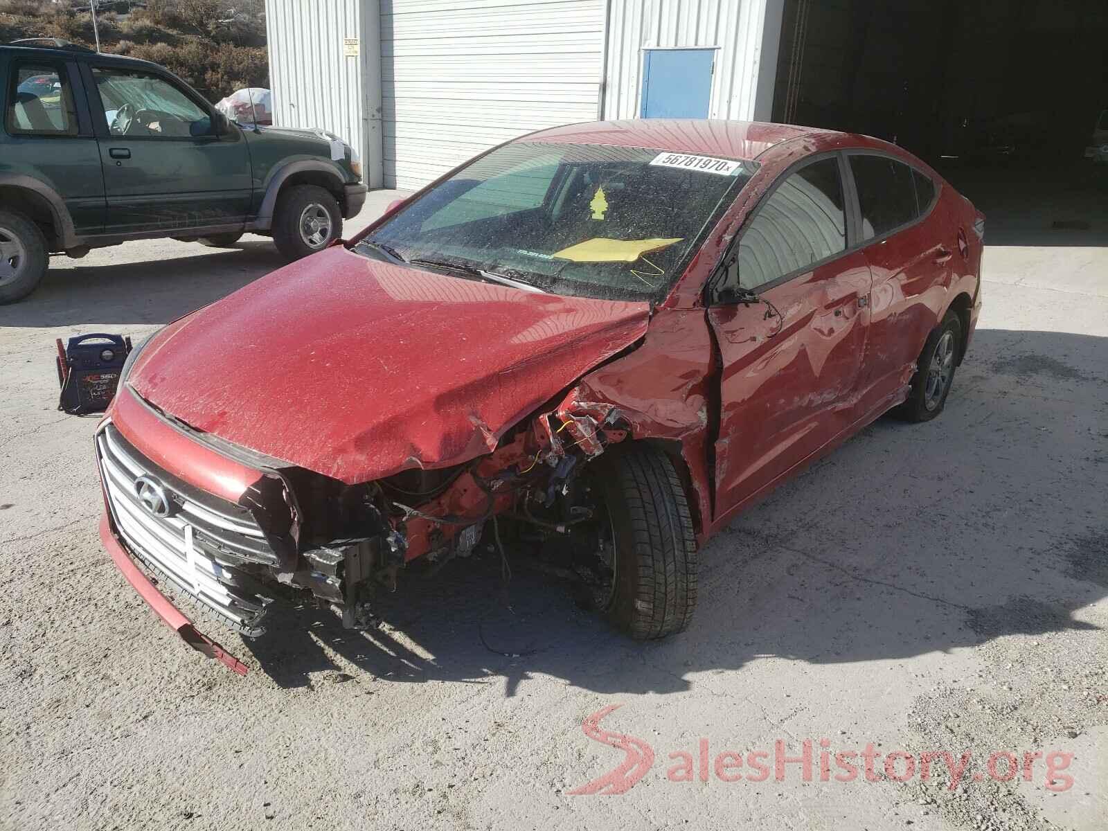 5NPD94LA2JH308424 2018 HYUNDAI ELANTRA