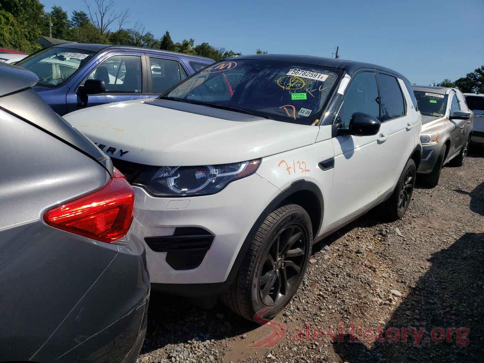 SALCP2FX4KH789078 2019 LAND ROVER DISCOVERY