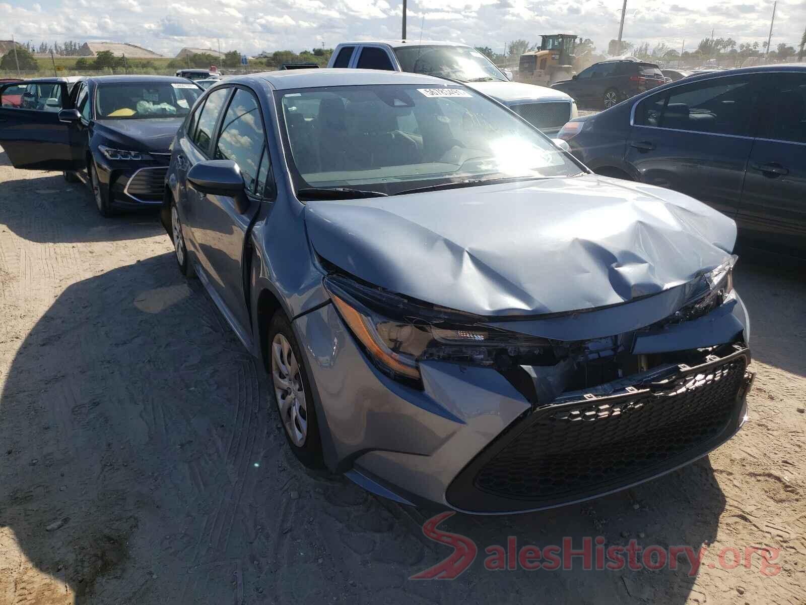 JTDEPMAE5MJ126714 2021 TOYOTA COROLLA