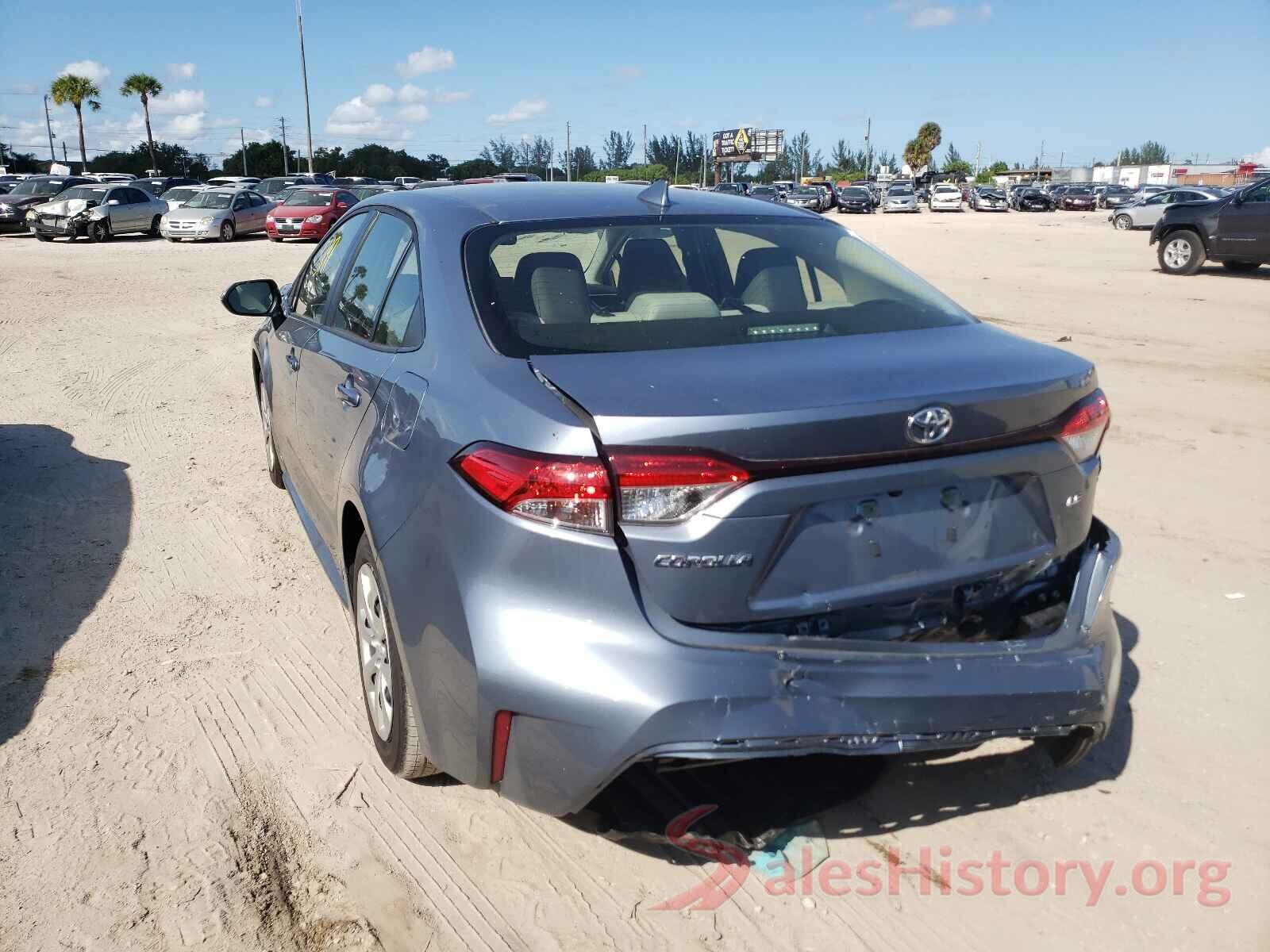 JTDEPMAE5MJ126714 2021 TOYOTA COROLLA