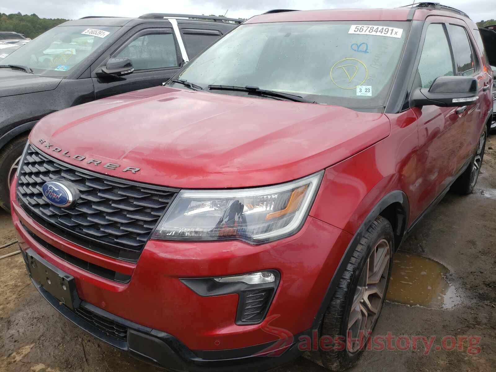 1FM5K8GT8JGA61552 2018 FORD EXPLORER