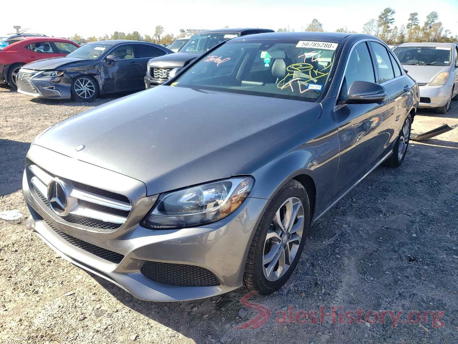 55SWF4JB5HU182600 2017 MERCEDES-BENZ C CLASS