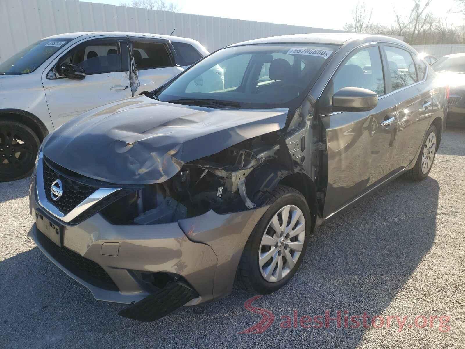 3N1AB7AP1HL657166 2017 NISSAN SENTRA