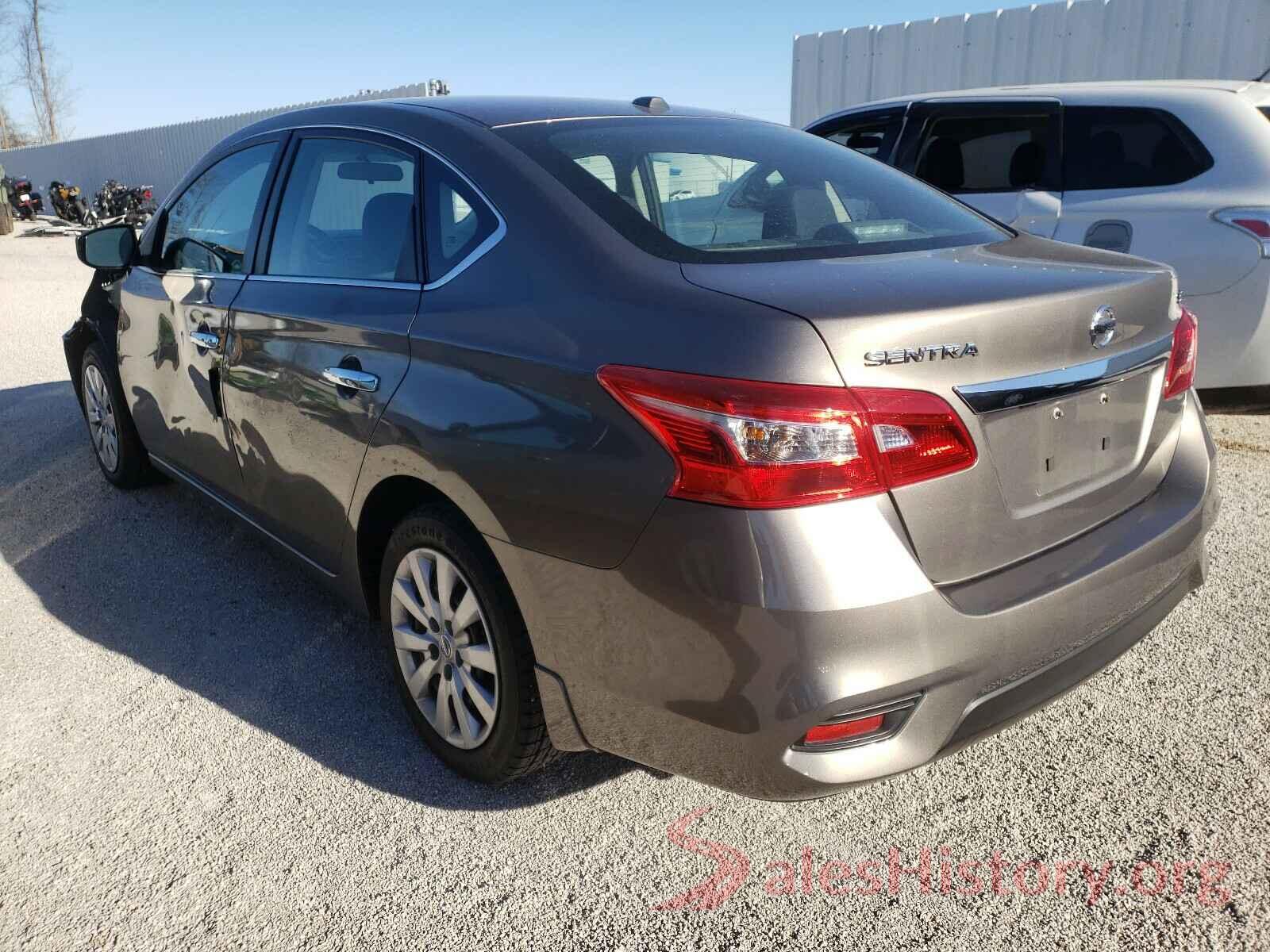 3N1AB7AP1HL657166 2017 NISSAN SENTRA