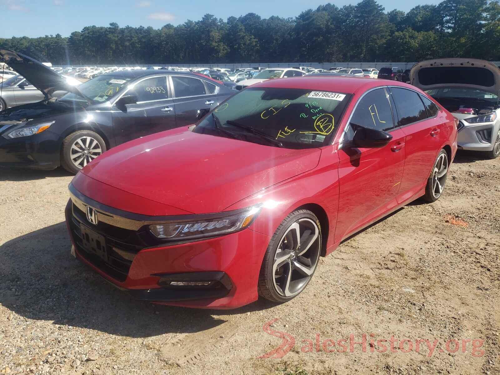 1HGCV1F3XJA091314 2018 HONDA ACCORD