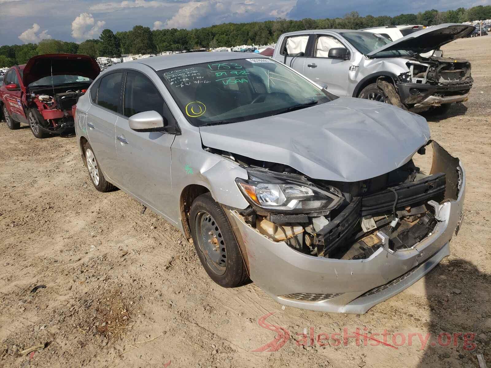 3N1AB7APXGY290284 2016 NISSAN SENTRA