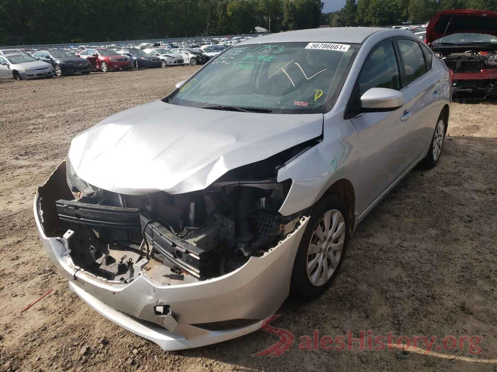 3N1AB7APXGY290284 2016 NISSAN SENTRA