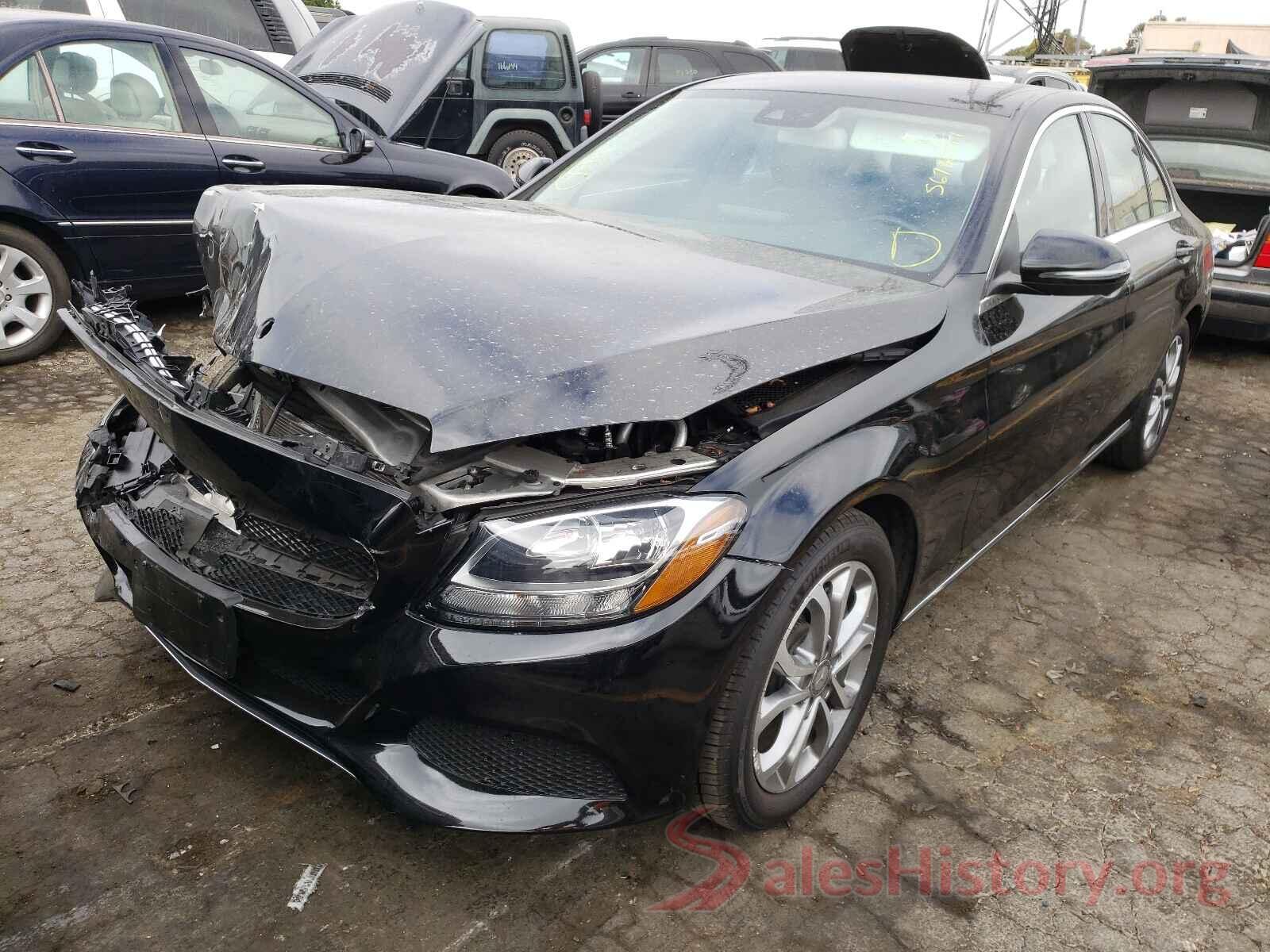 55SWF4JB9GU120177 2016 MERCEDES-BENZ C-CLASS