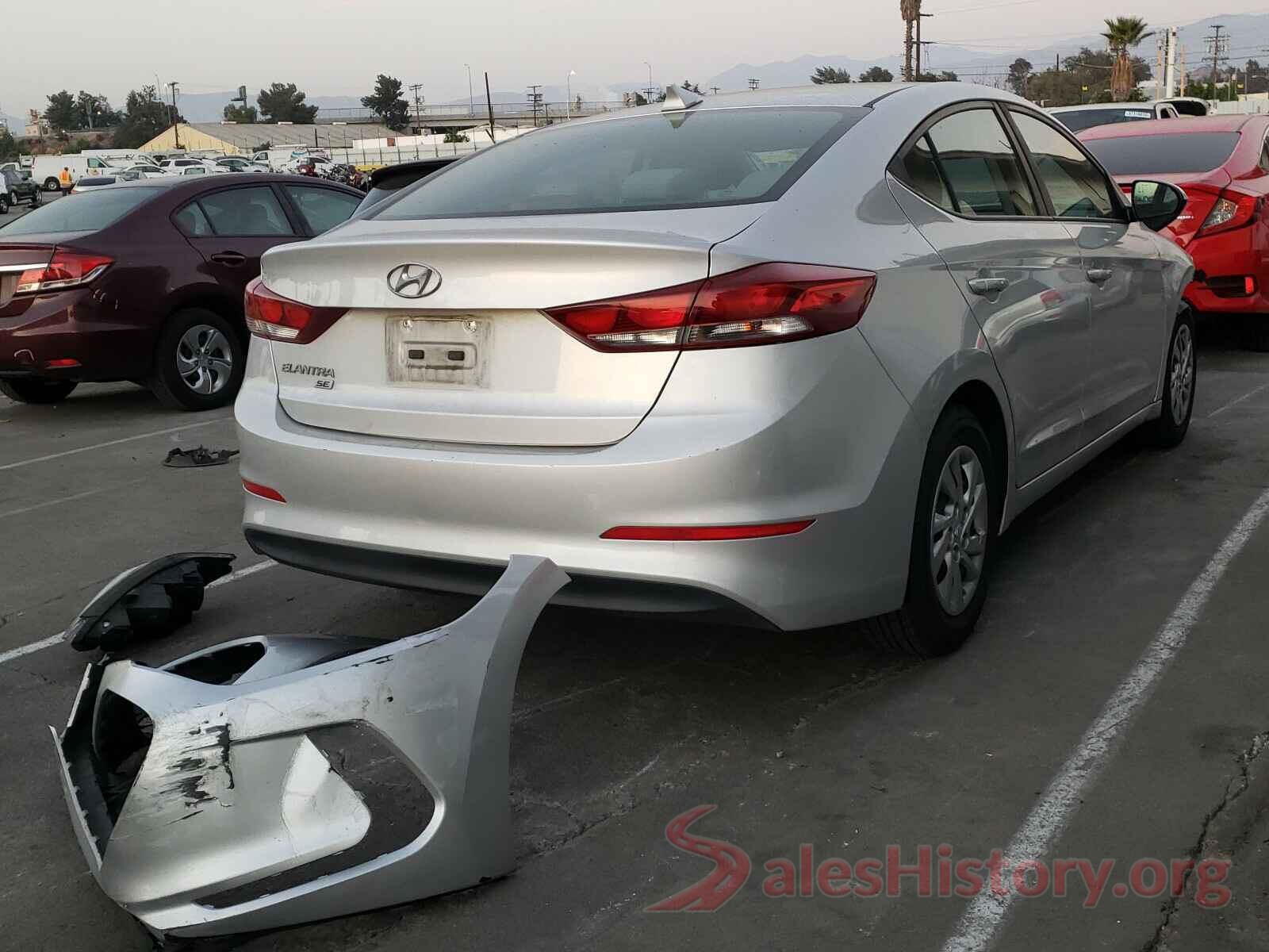 KMHD74LF2HU093317 2017 HYUNDAI ELANTRA