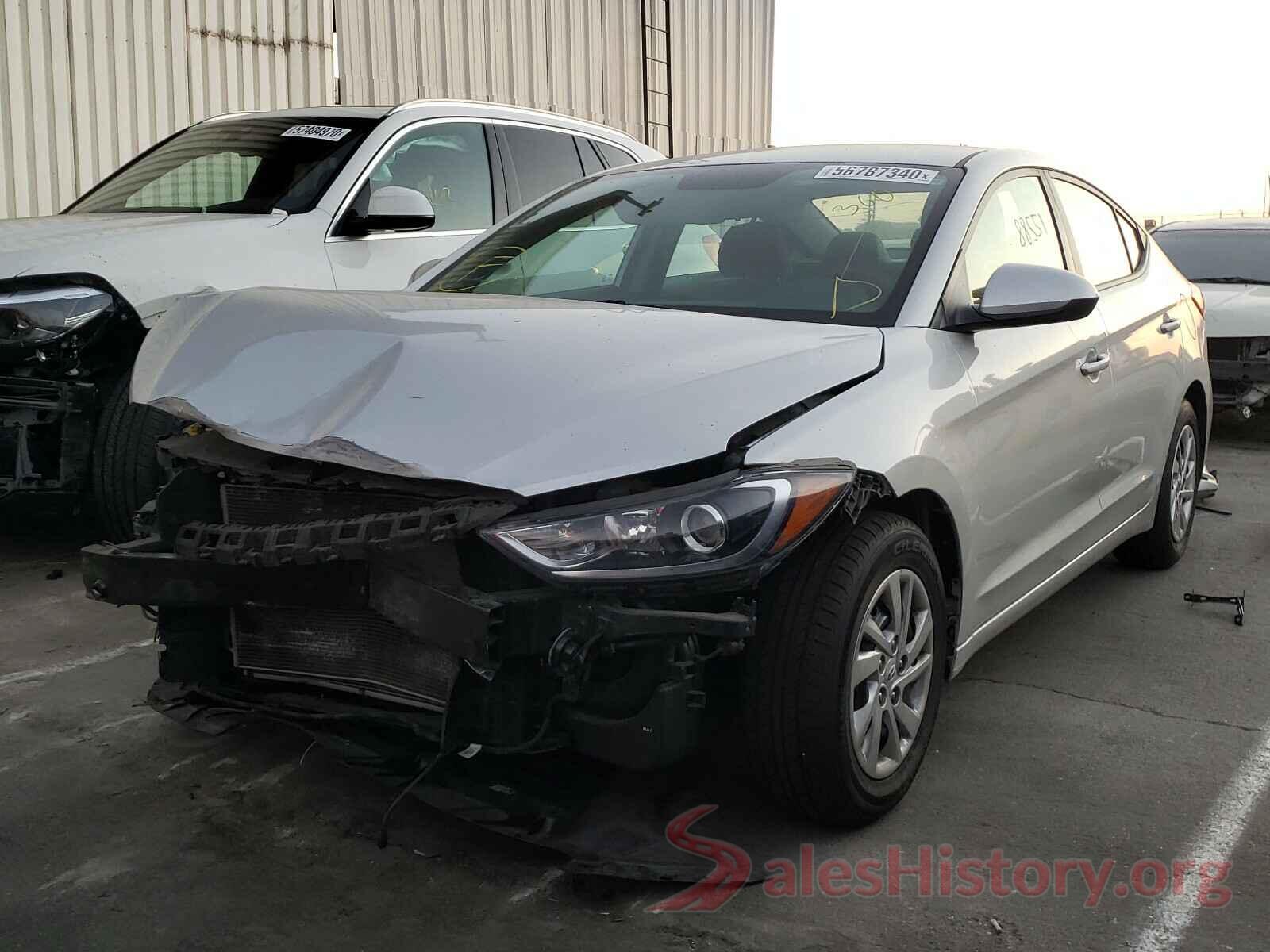 KMHD74LF2HU093317 2017 HYUNDAI ELANTRA