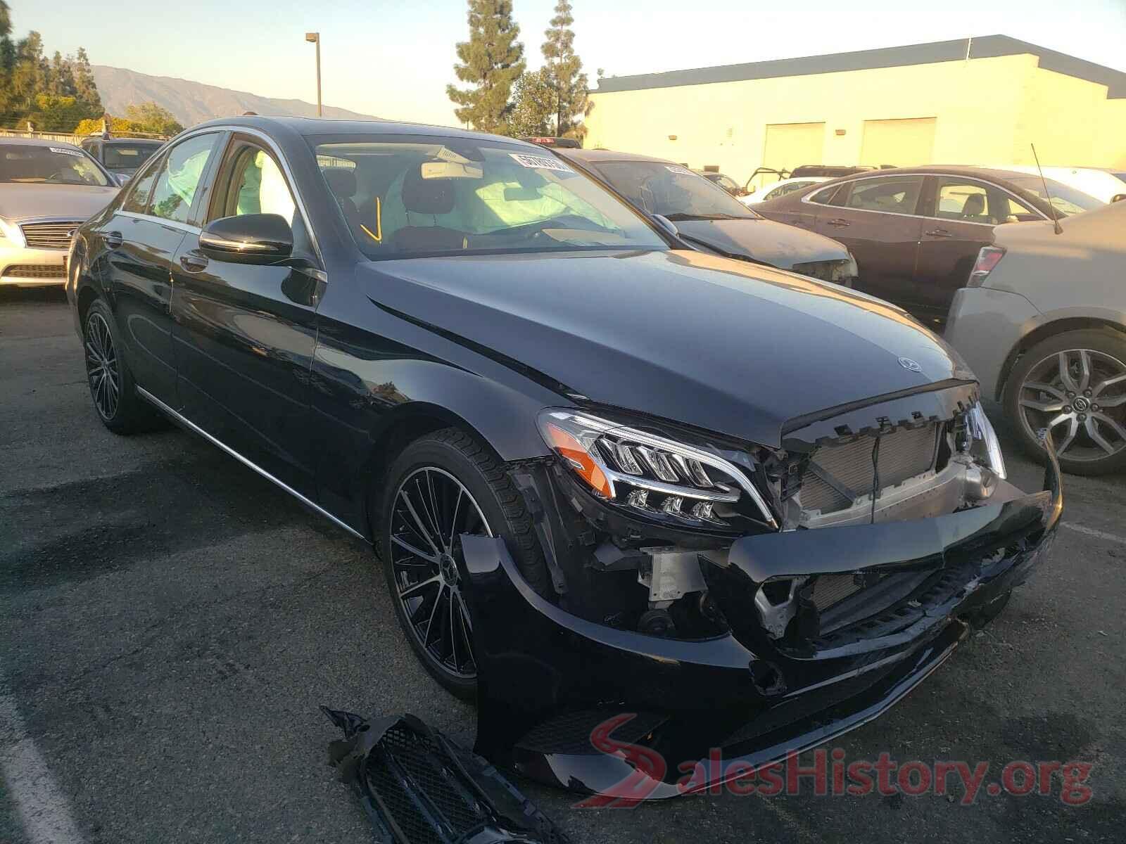 55SWF8DB2KU305313 2019 MERCEDES-BENZ C CLASS