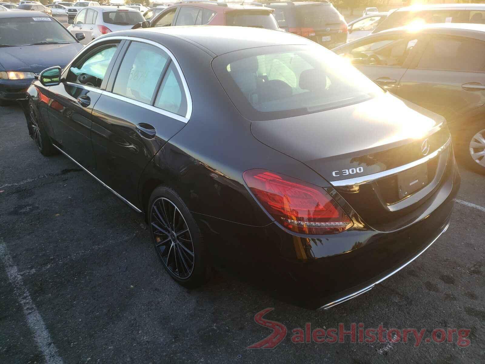 55SWF8DB2KU305313 2019 MERCEDES-BENZ C CLASS