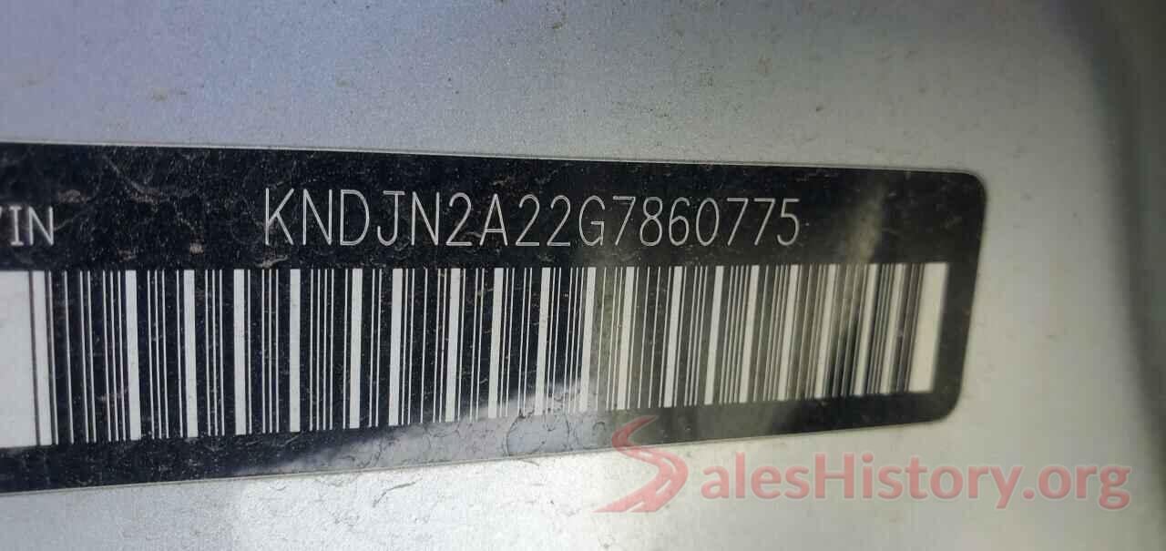 KNDJN2A22G7860775 2016 KIA SOUL