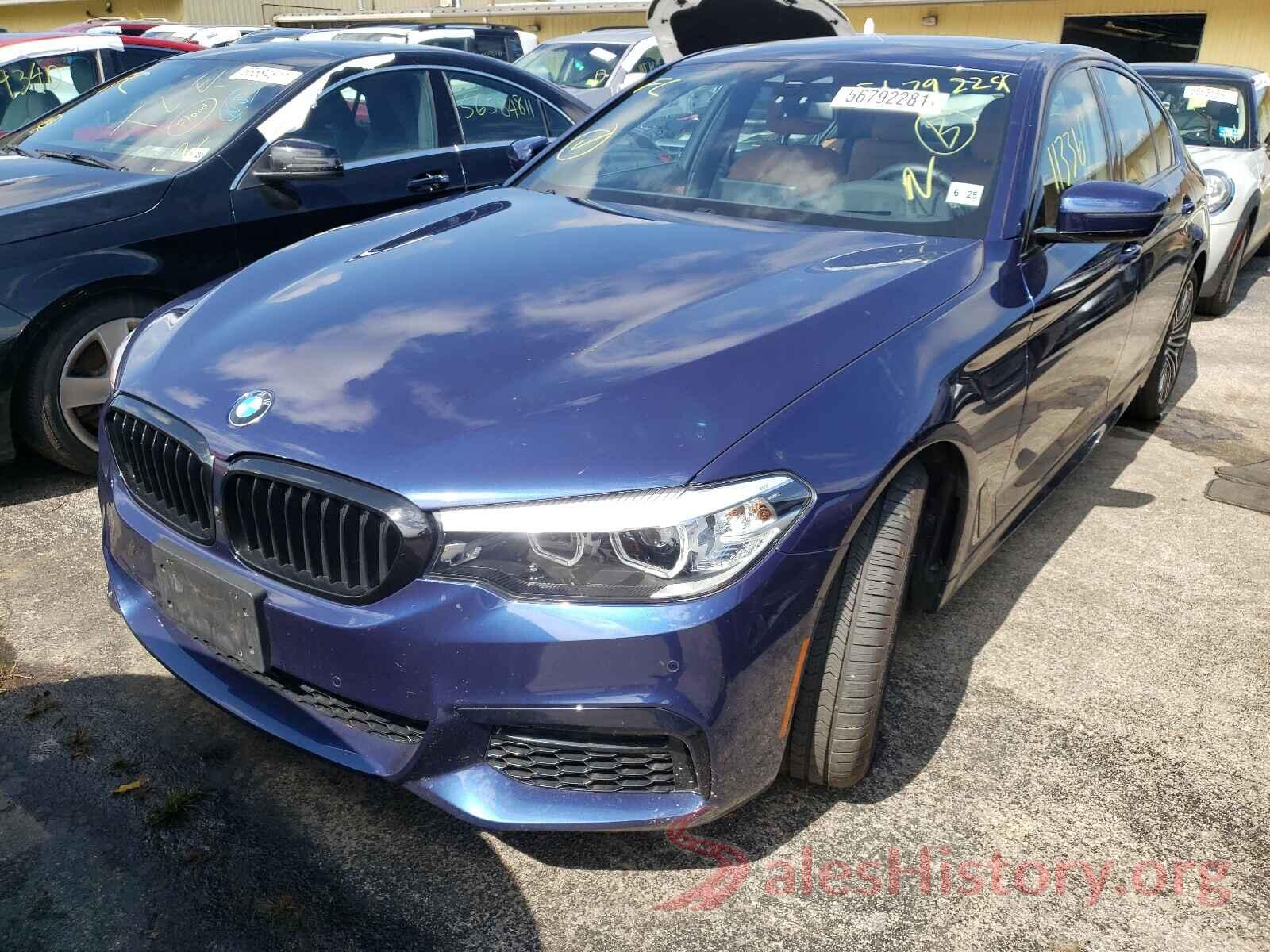 WBAJS3C04LWW82522 2020 BMW 5 SERIES