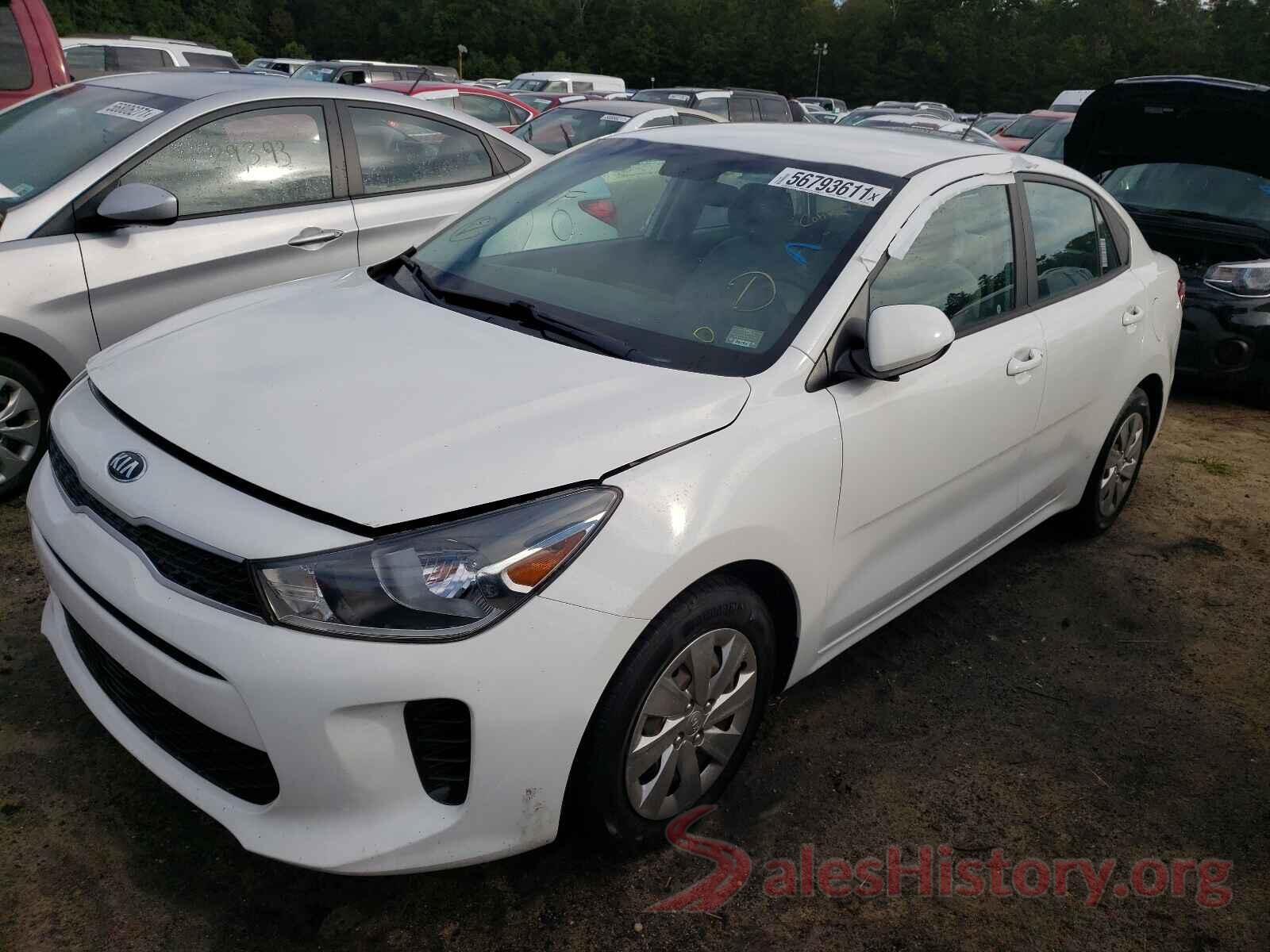 3KPA24AB9JE058929 2018 KIA RIO