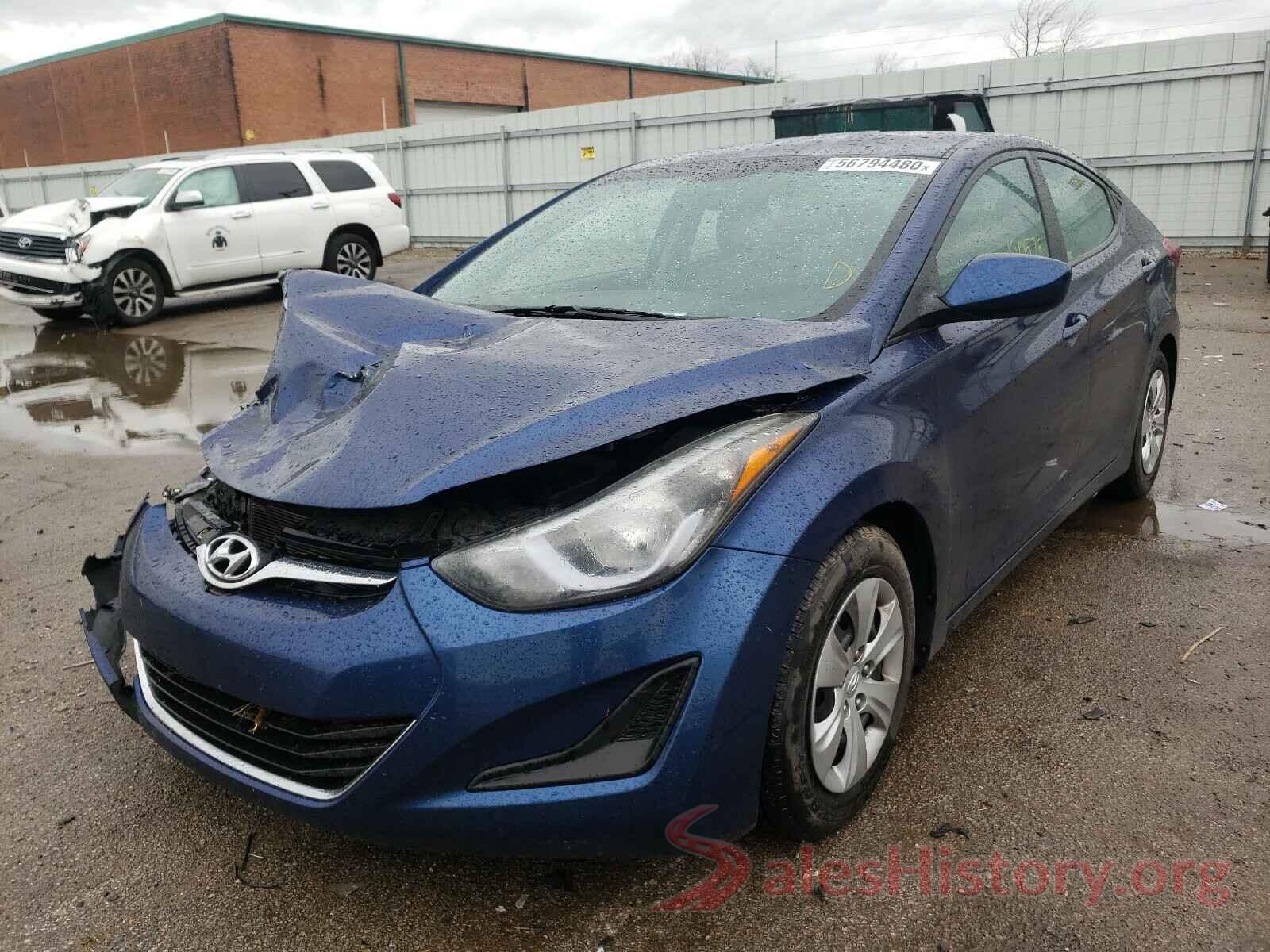 5NPDH4AE3GH773036 2016 HYUNDAI ELANTRA