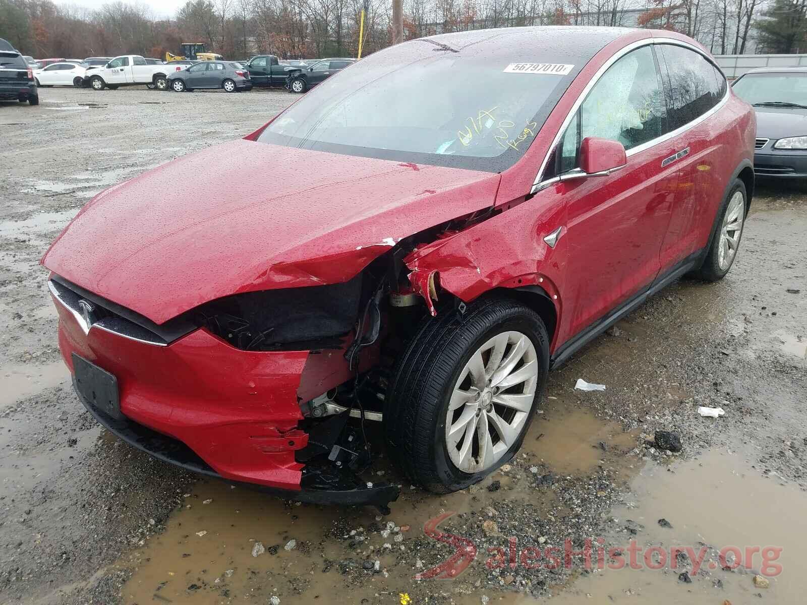 5YJXCAE28JF120976 2018 TESLA MODEL X