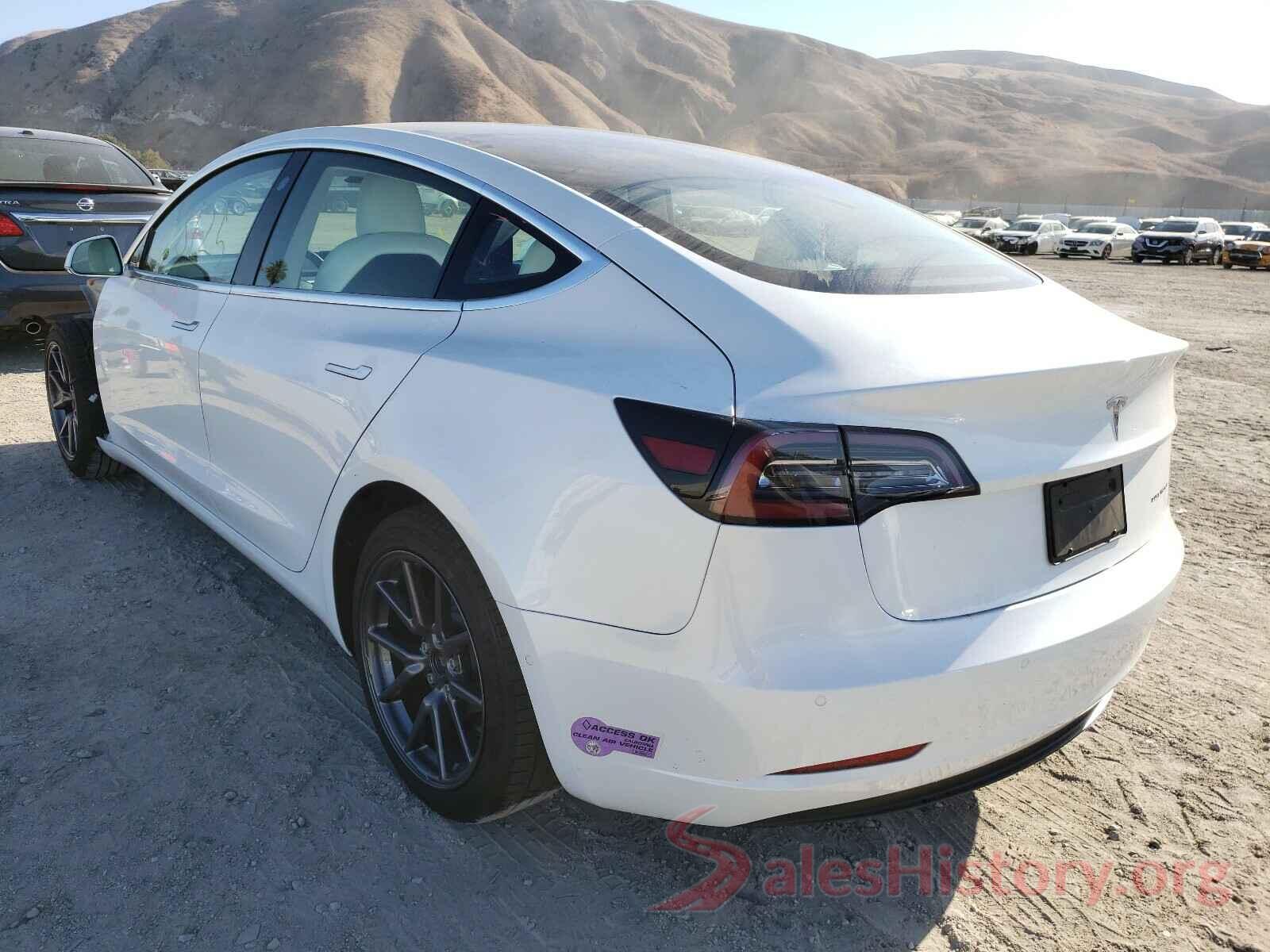 5YJ3E1EB0KF494654 2019 TESLA MODEL 3