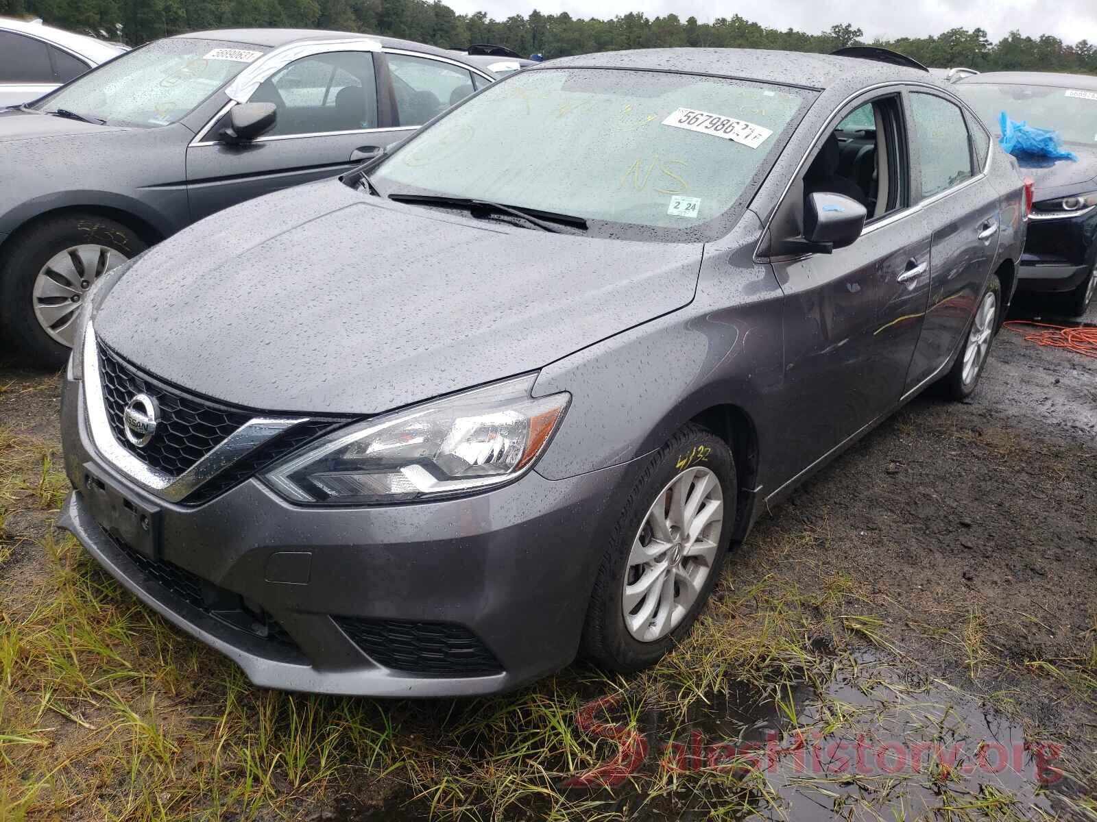 3N1AB7AP0KL614428 2019 NISSAN SENTRA