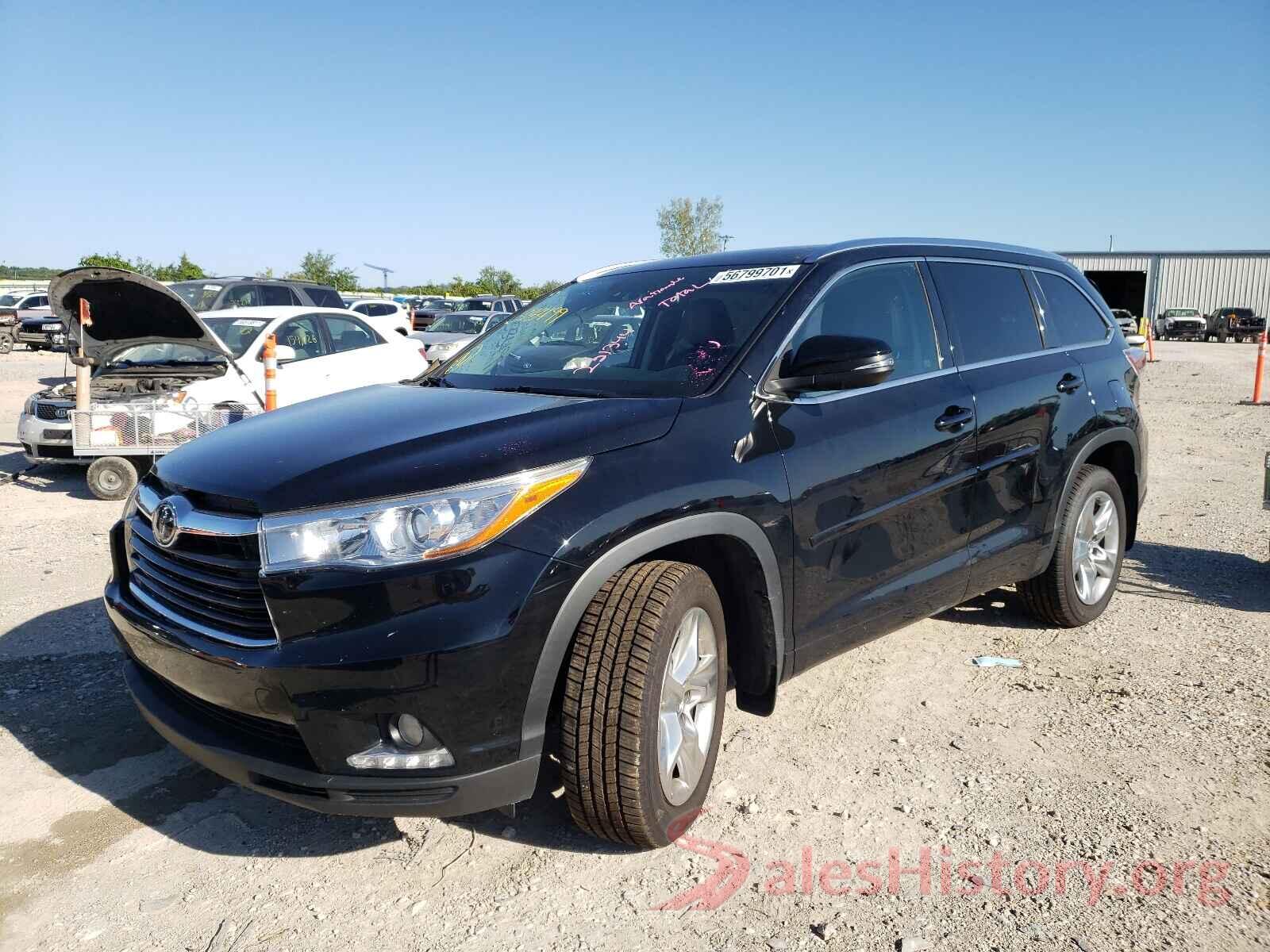 5TDDKRFH8GS333499 2016 TOYOTA HIGHLANDER