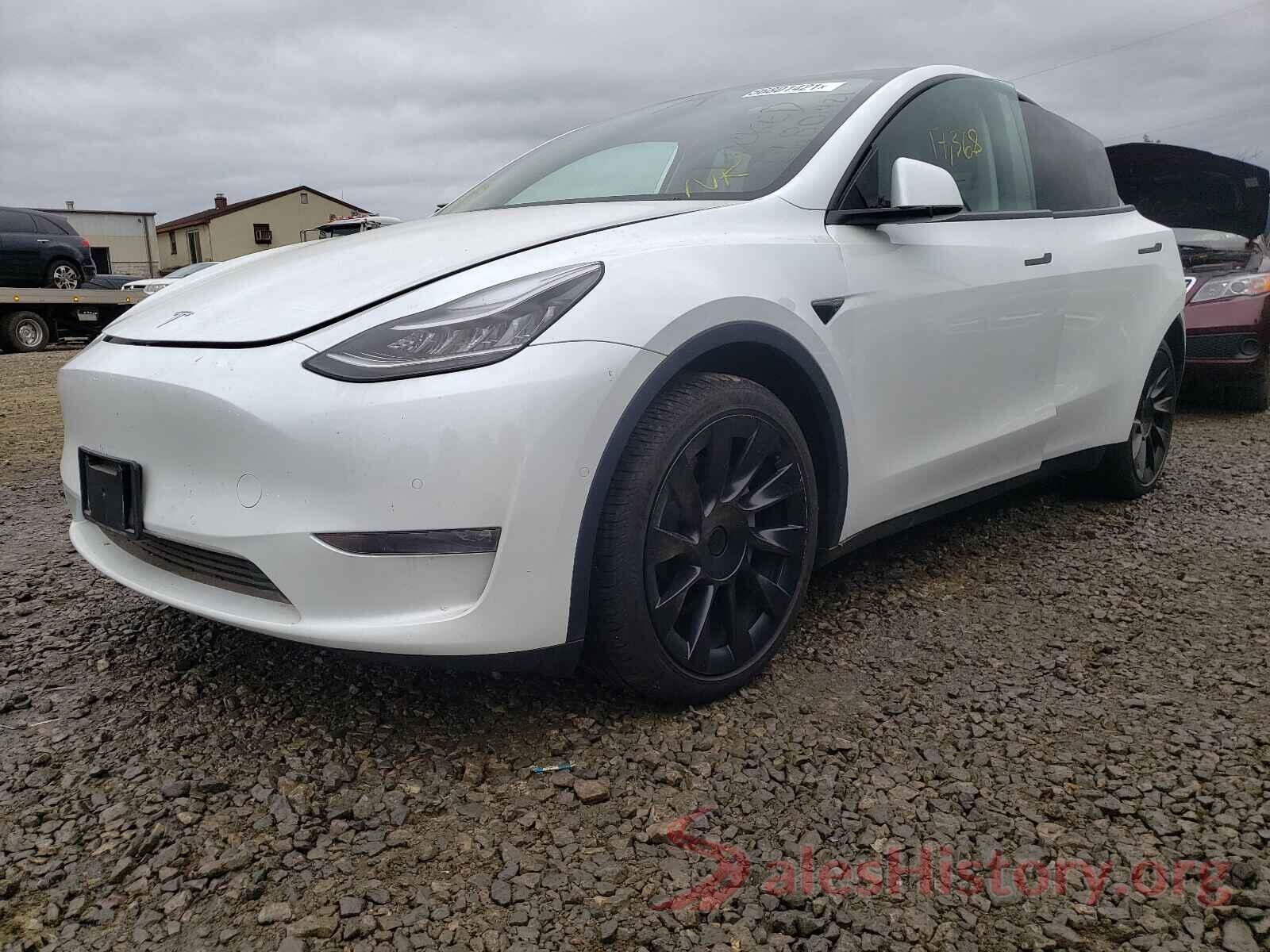 5YJYGDEE0MF065349 2021 TESLA MODEL Y