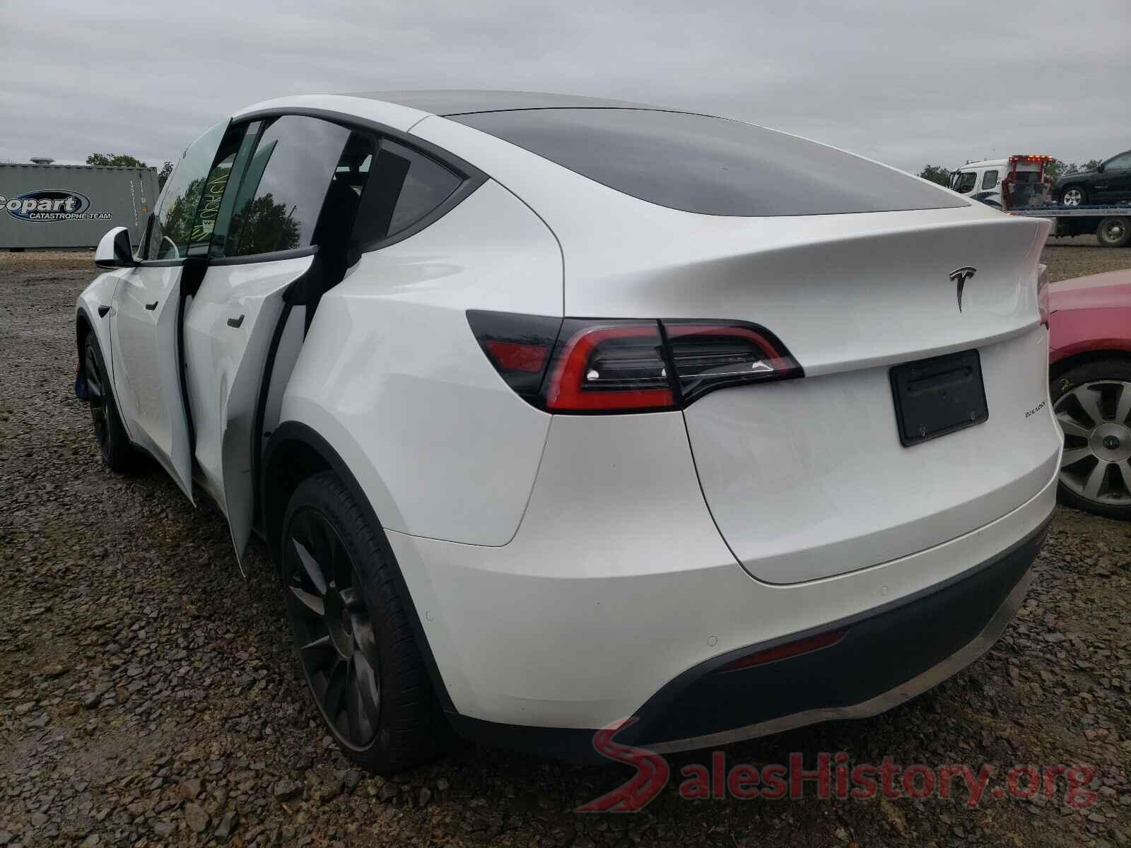 5YJYGDEE0MF065349 2021 TESLA MODEL Y