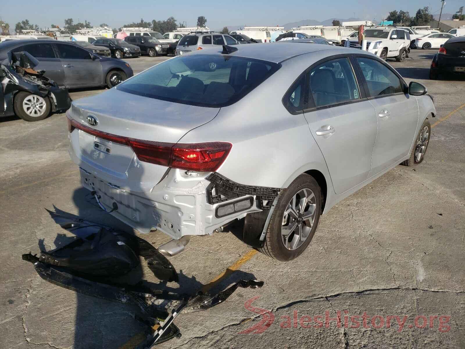 3KPF24AD8LE231351 2020 KIA FORTE