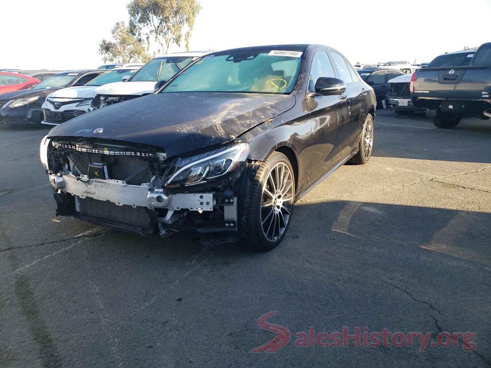 WDDWF4JB2JR424072 2018 MERCEDES-BENZ C CLASS