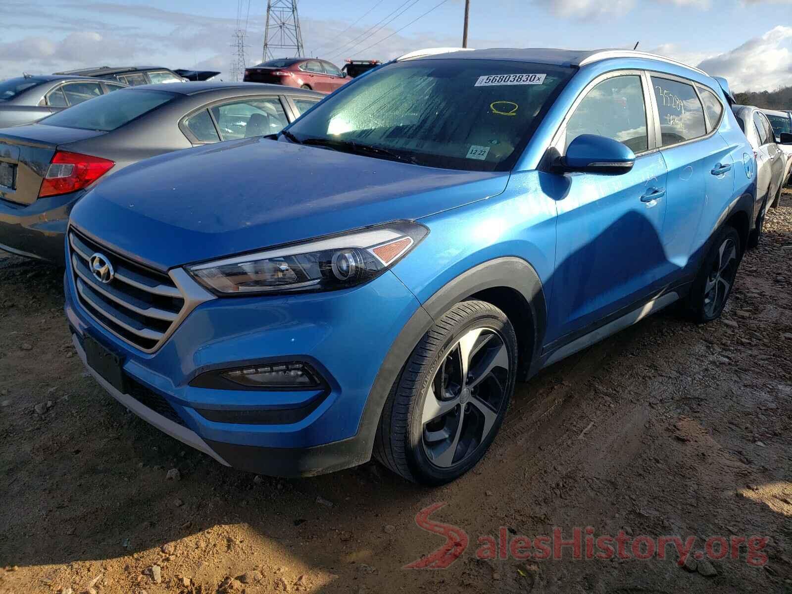 KM8J3CA24HU500787 2017 HYUNDAI TUCSON