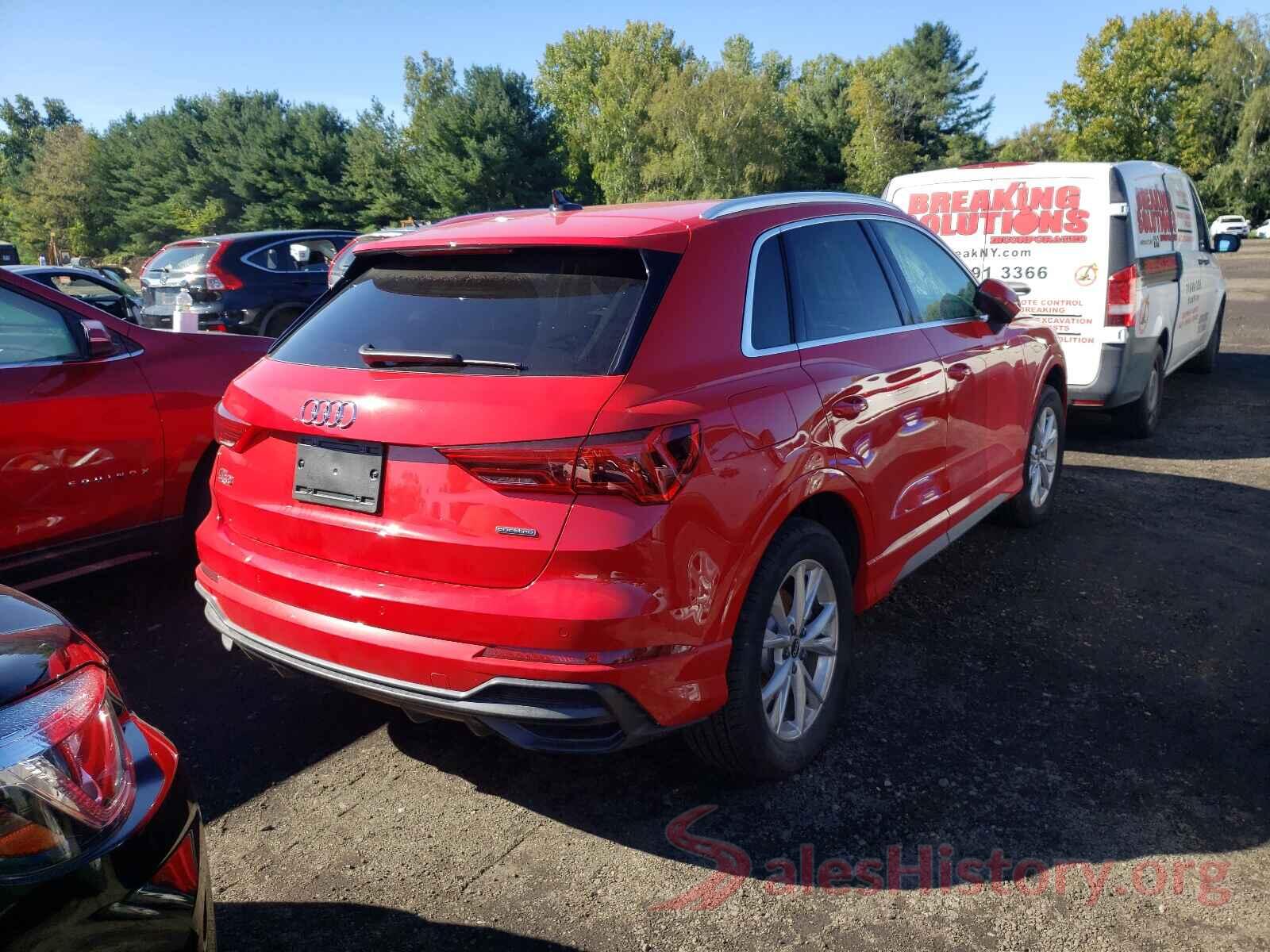 WA1DECF31M1030379 2021 AUDI Q3