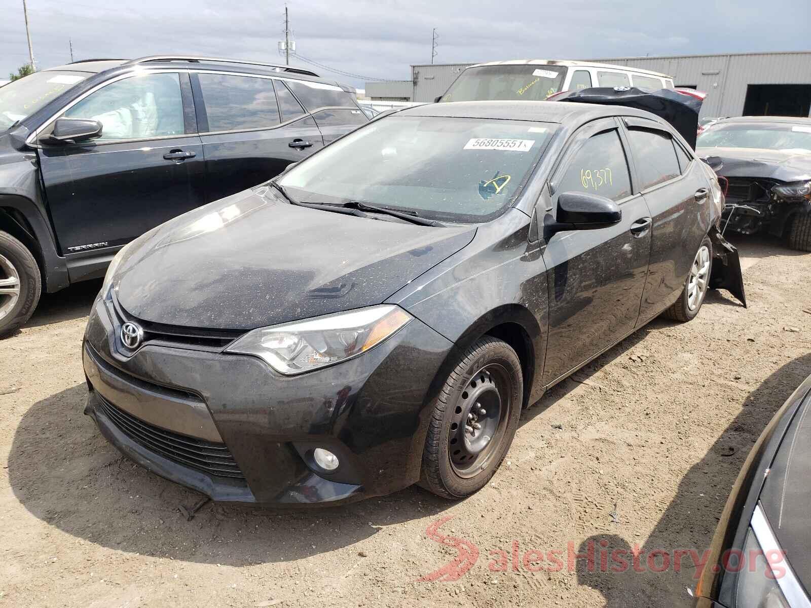 5YFBURHE6GP523315 2016 TOYOTA COROLLA