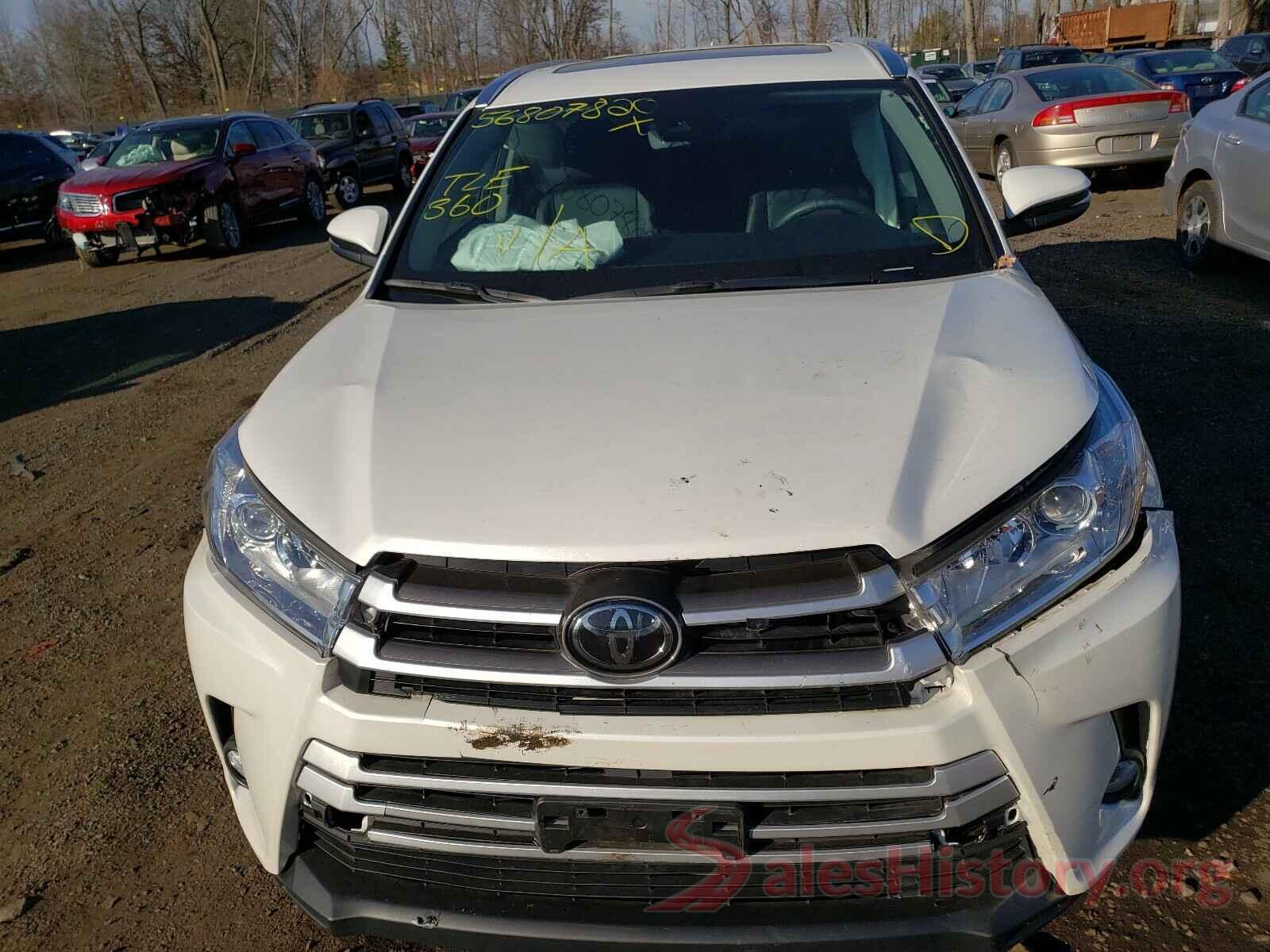 5TDJZRFH2JS548690 2018 TOYOTA HIGHLANDER