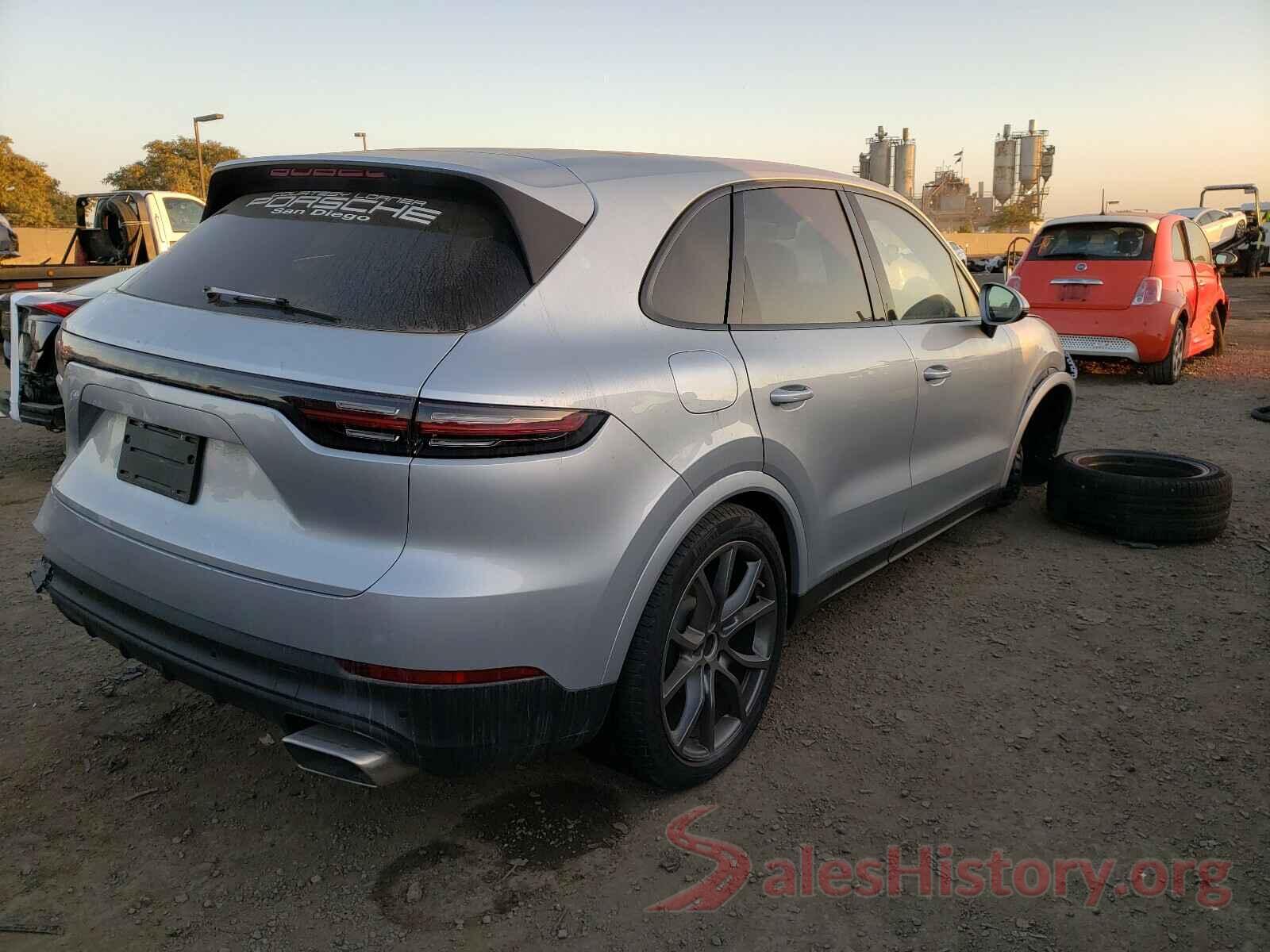 WP1AA2AY5KDA12317 2019 PORSCHE CAYENNE