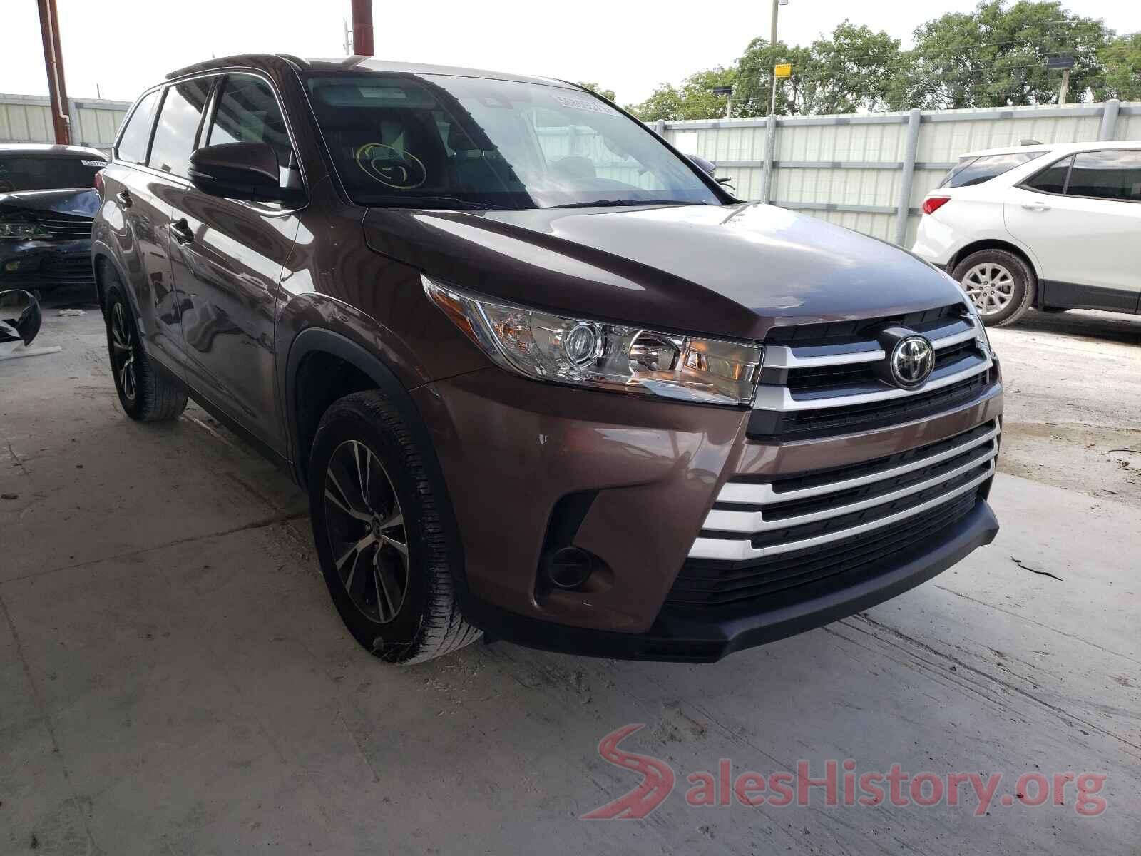 5TDZARFH3KS056584 2019 TOYOTA HIGHLANDER